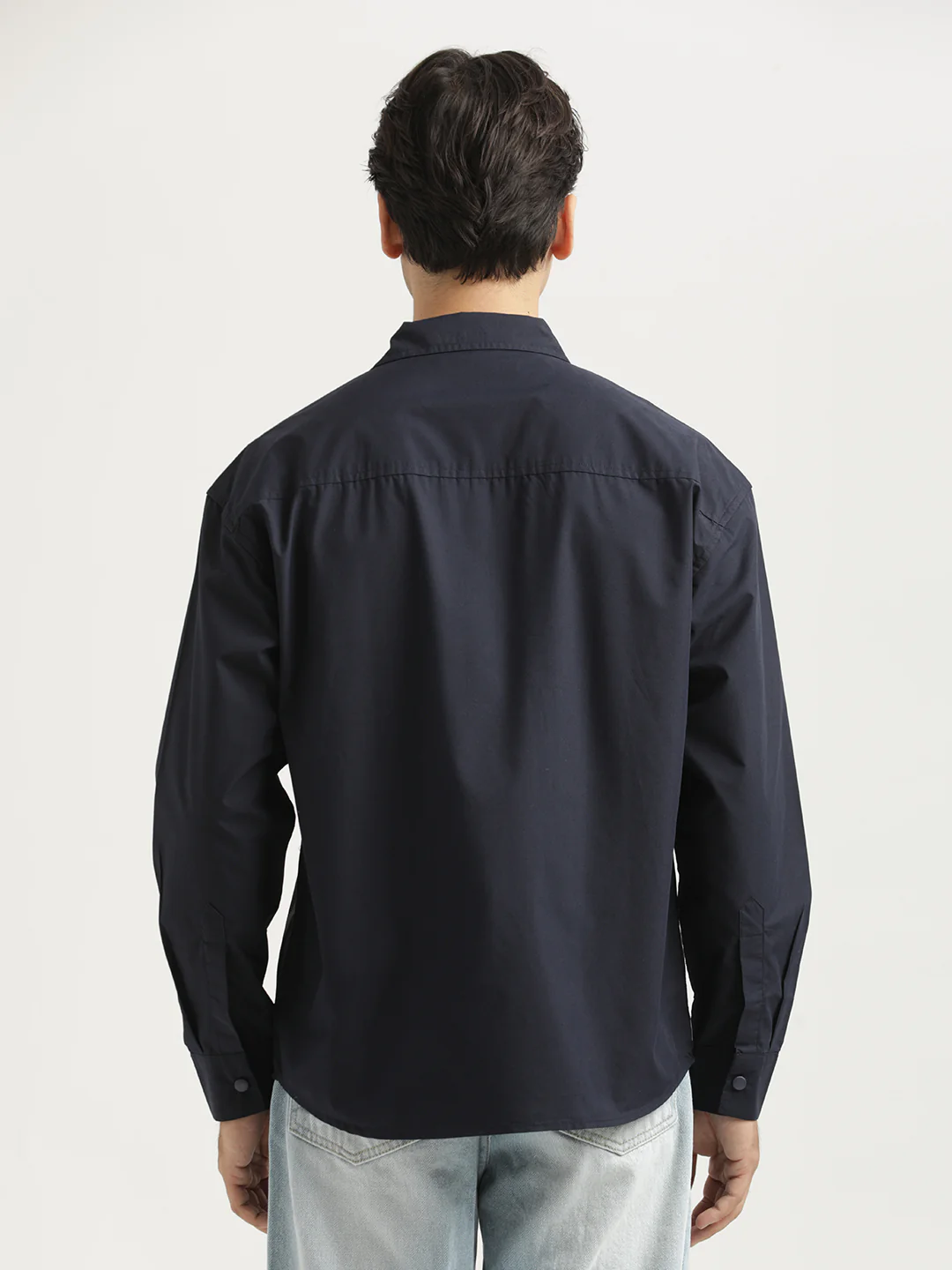 Men Oversized Cotton Shirt - Image 5