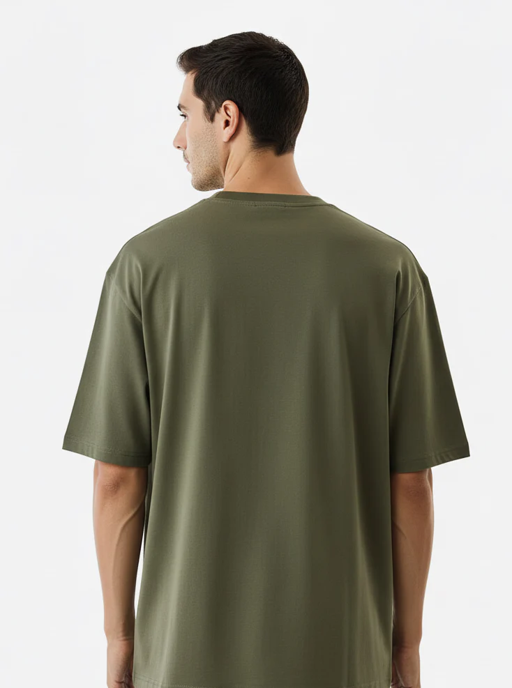 Men Oversized Cotton T-Shirt - Image 7