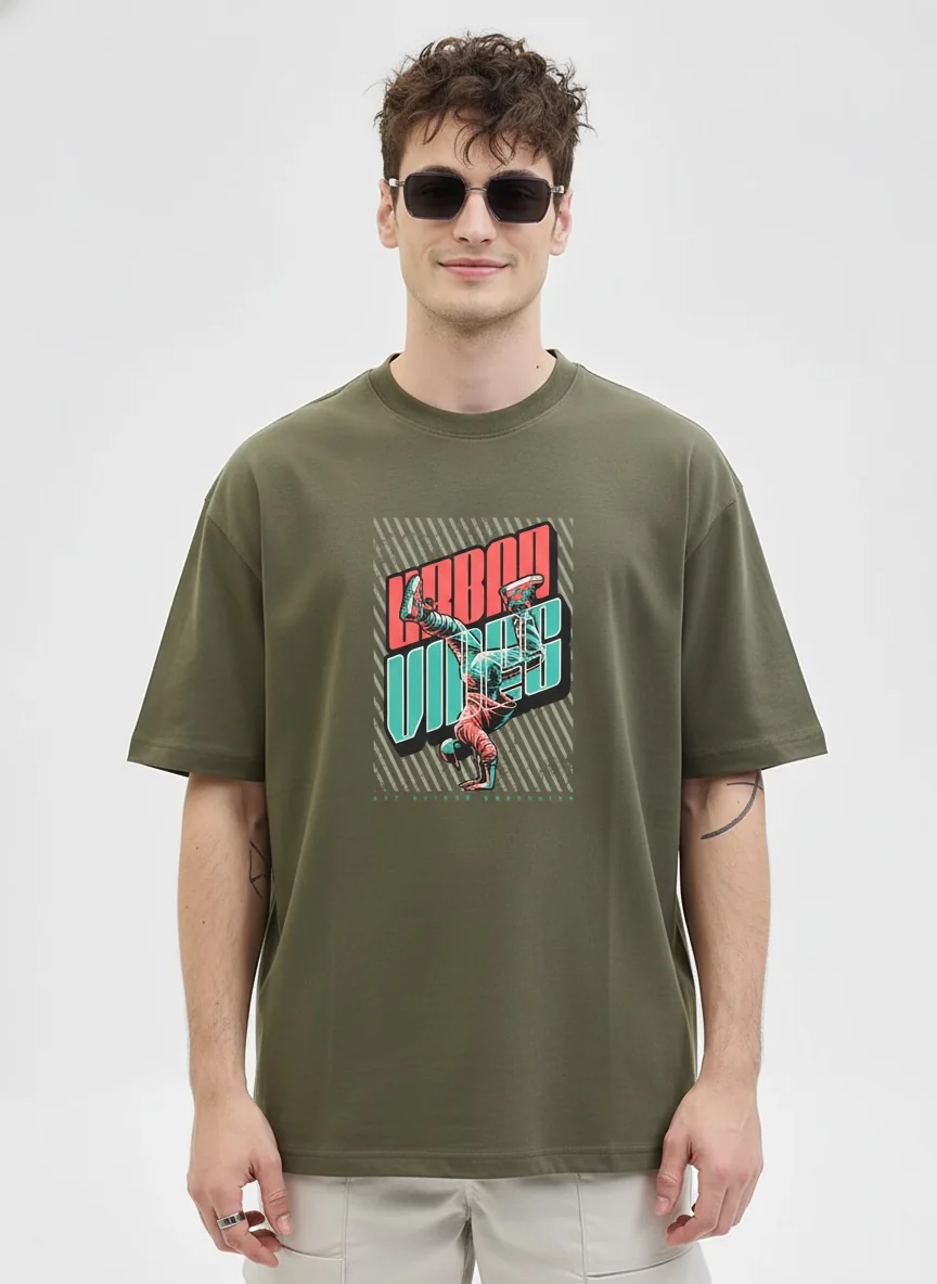 Men Oversized Cotton T-Shirt - Image 5