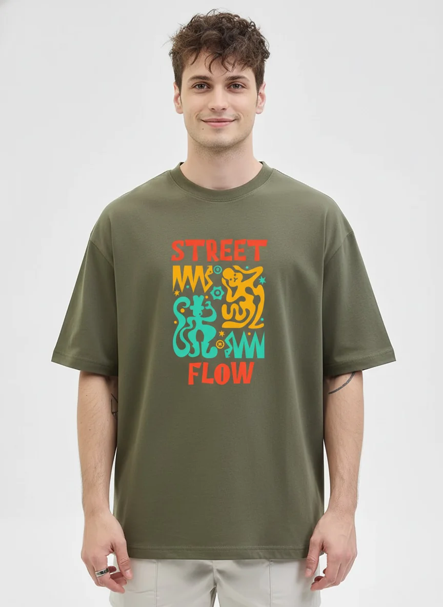 Men Oversized Cotton T-Shirt - Image 6
