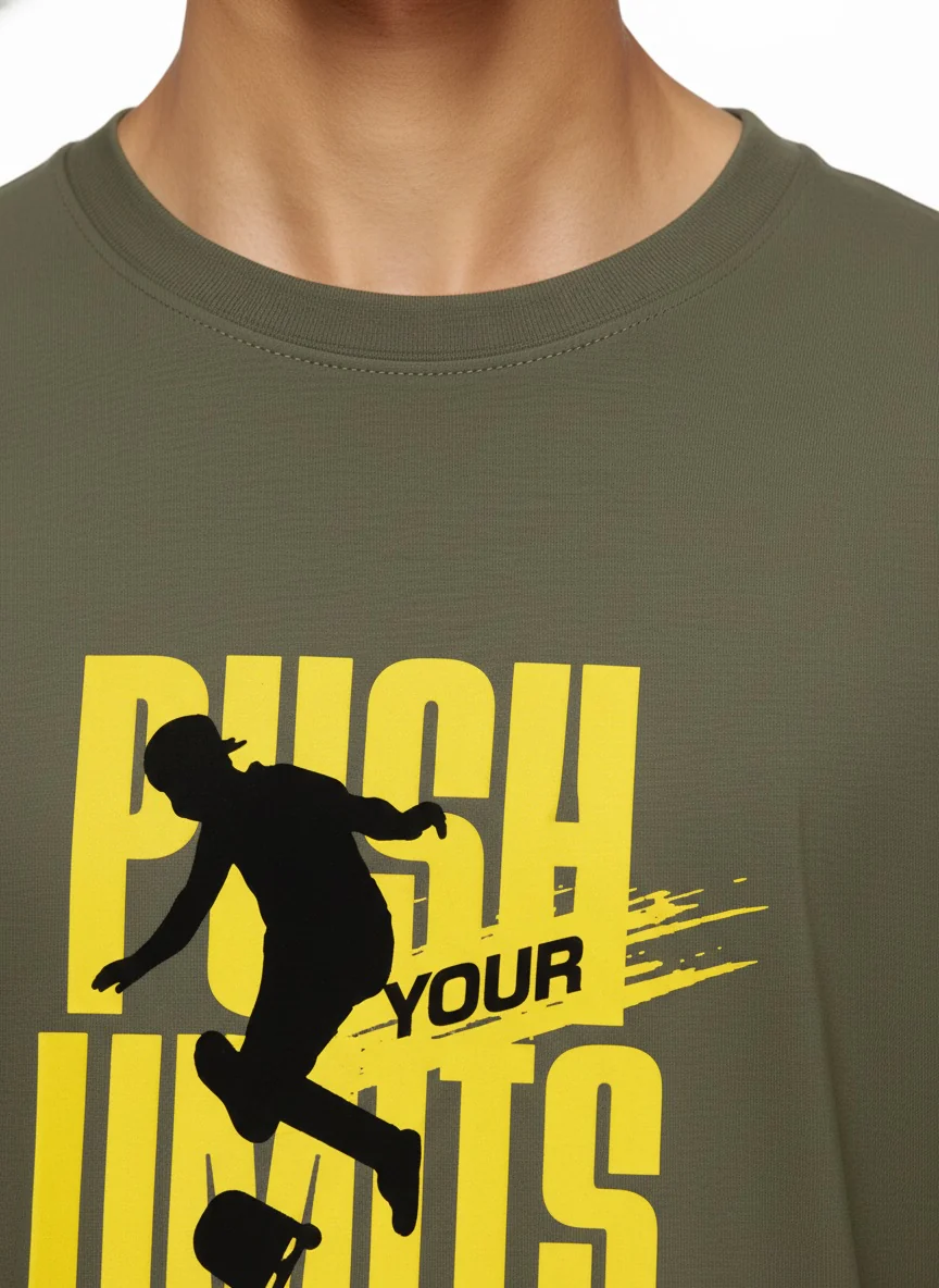 Men Oversized Cotton T-Shirt - Image 10