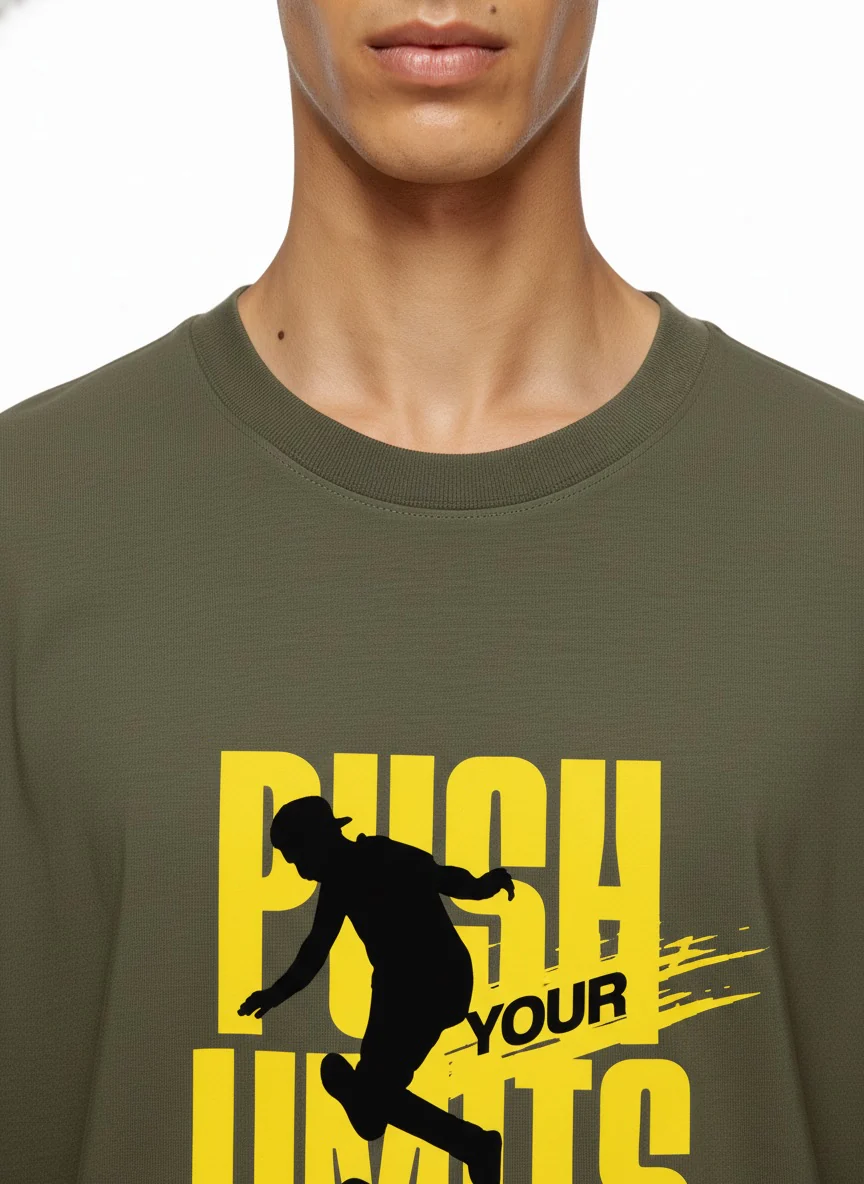 Men Oversized Cotton T-Shirt - Image 6
