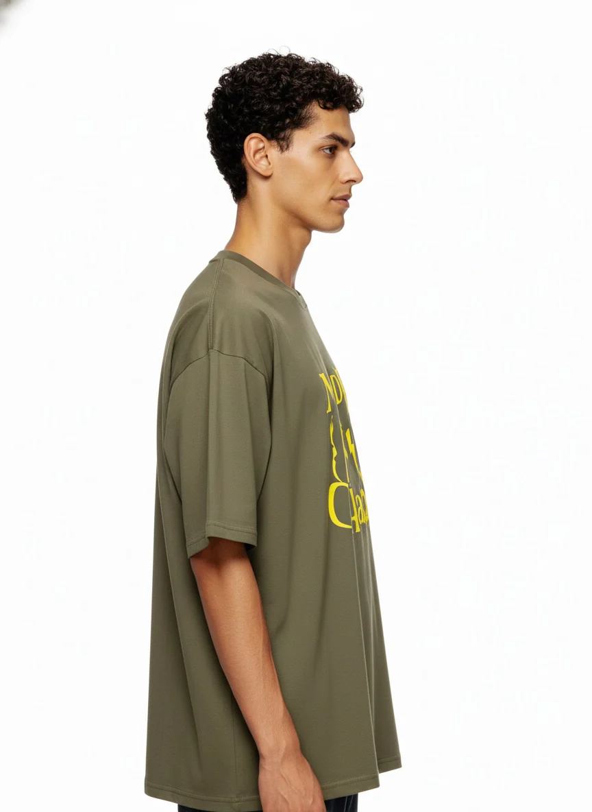 Men Oversized Cotton T-Shirt - Image 5