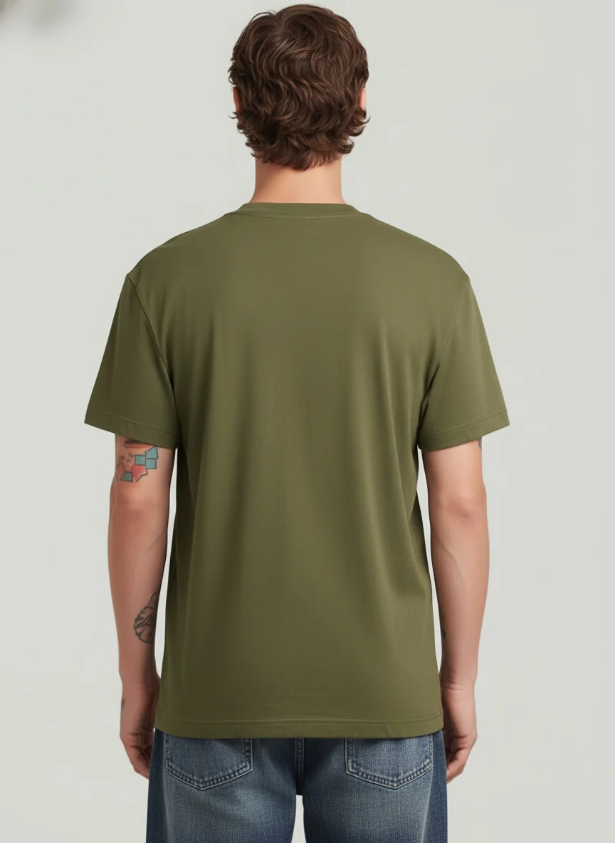 Men Oversized Cotton T-Shirt - Image 4