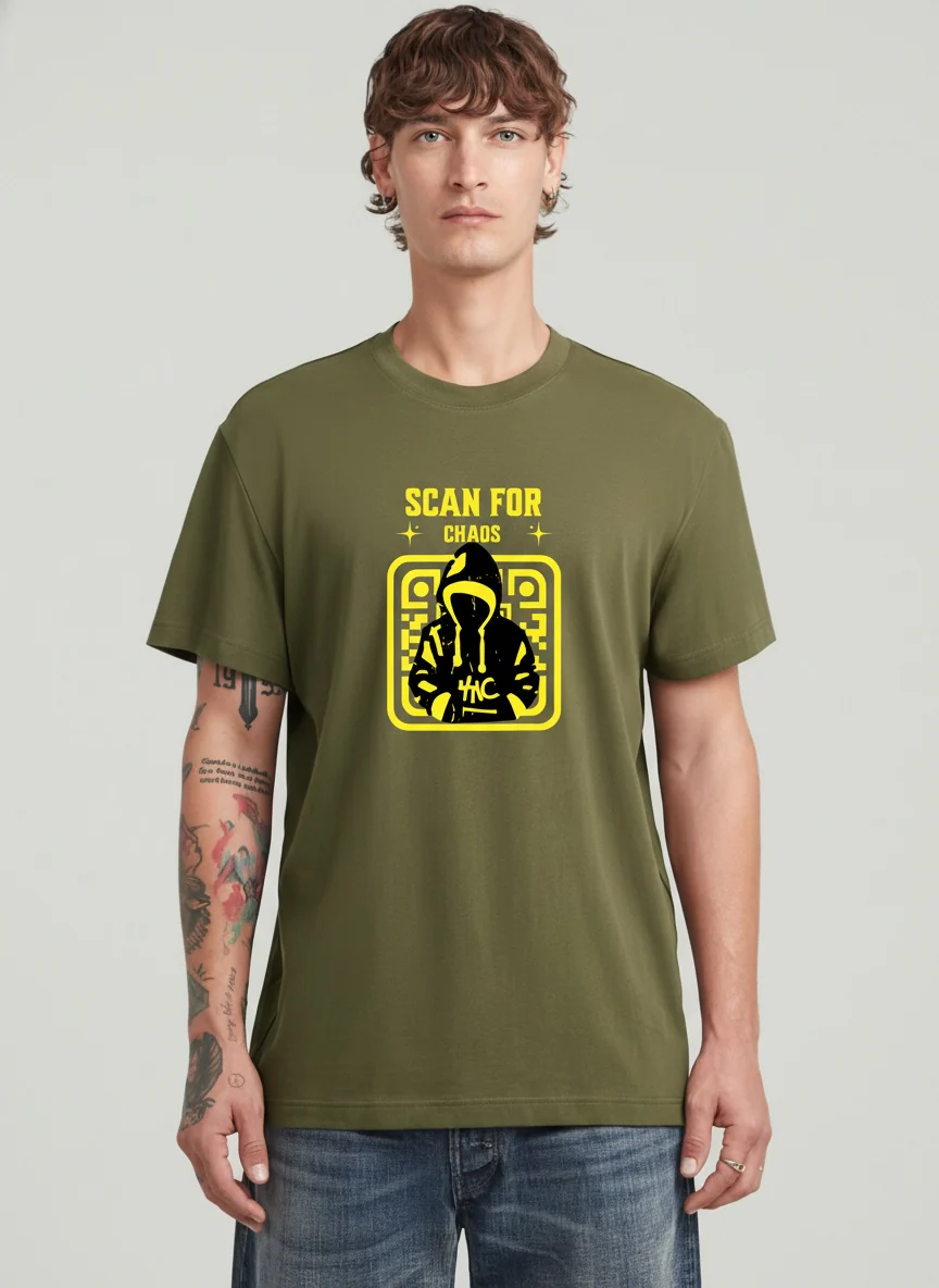 Men Oversized Cotton T-Shirt - Image 7