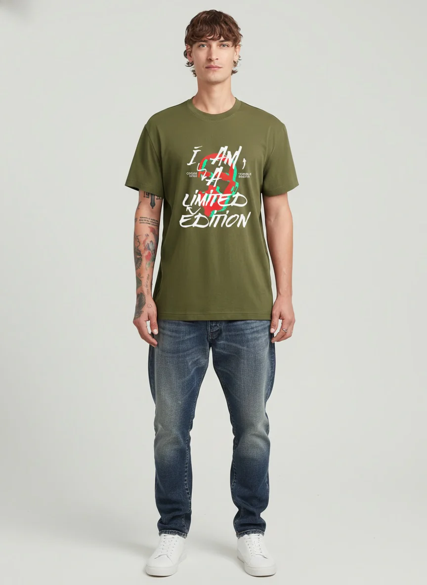 Men Oversized Cotton T-Shirt - Image 6
