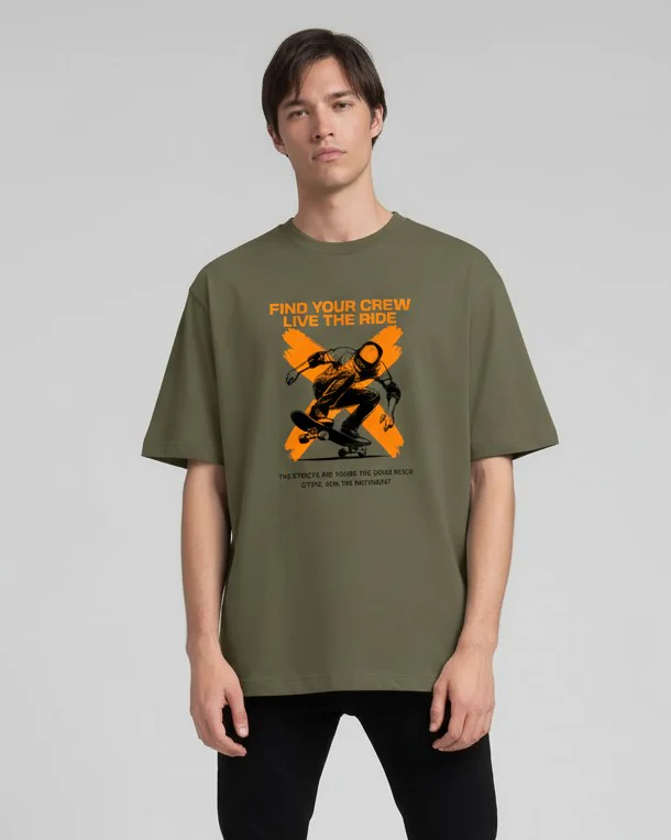 Men Oversized Cotton T-Shirt - Image 6