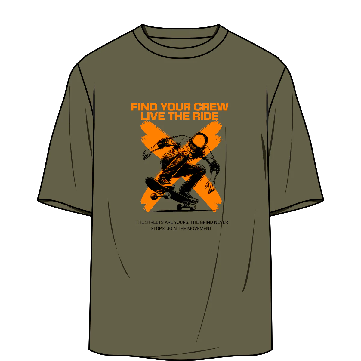 Men Oversized Cotton T-Shirt - Image 8