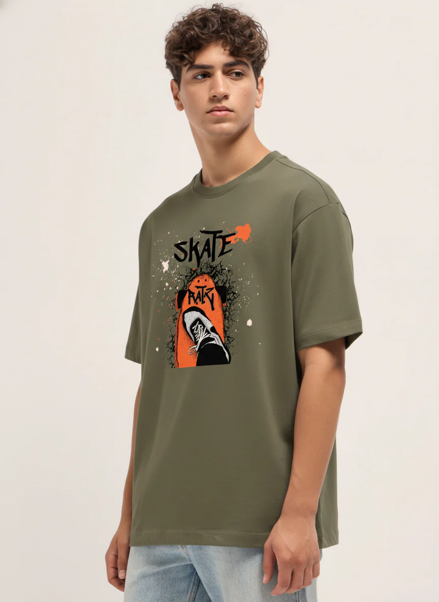 Men Oversized Cotton T-Shirt - Image 10