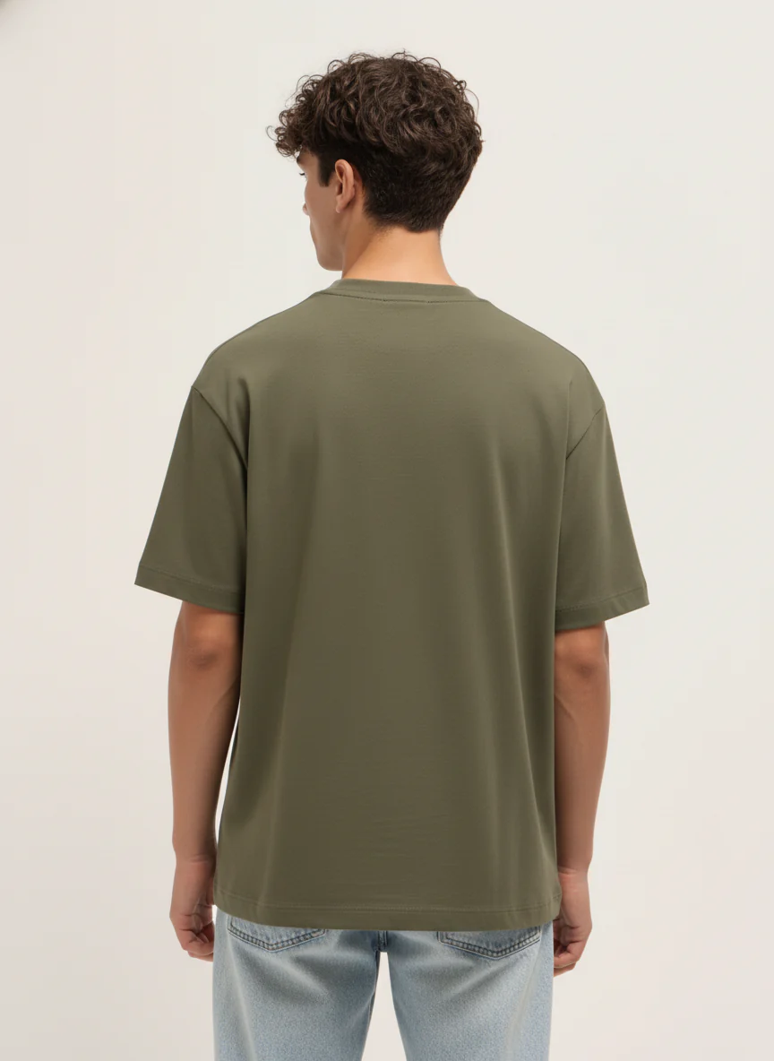 Men Oversized Cotton T-Shirt - Image 11