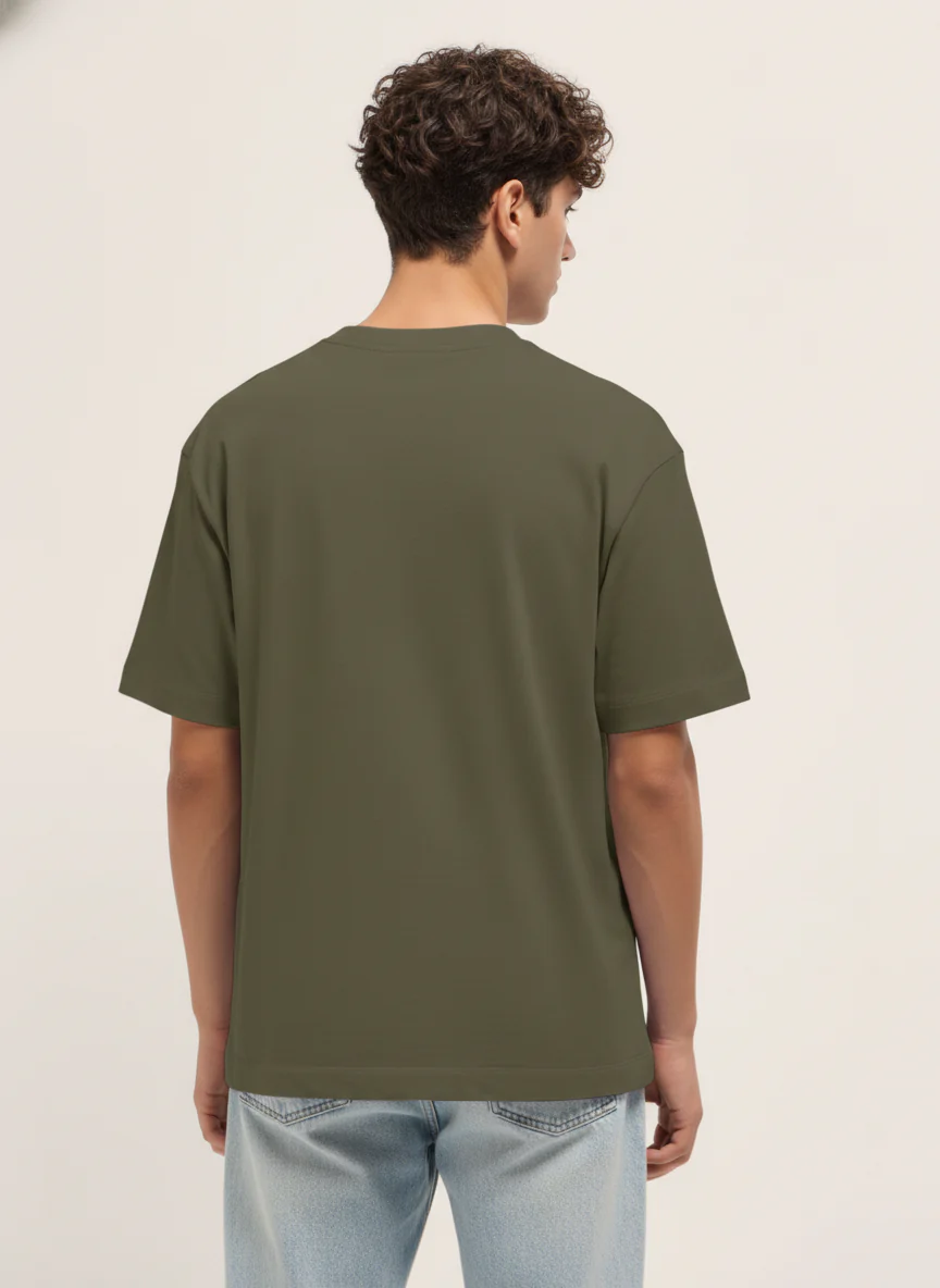 Men Oversized Cotton T-Shirt - Image 4