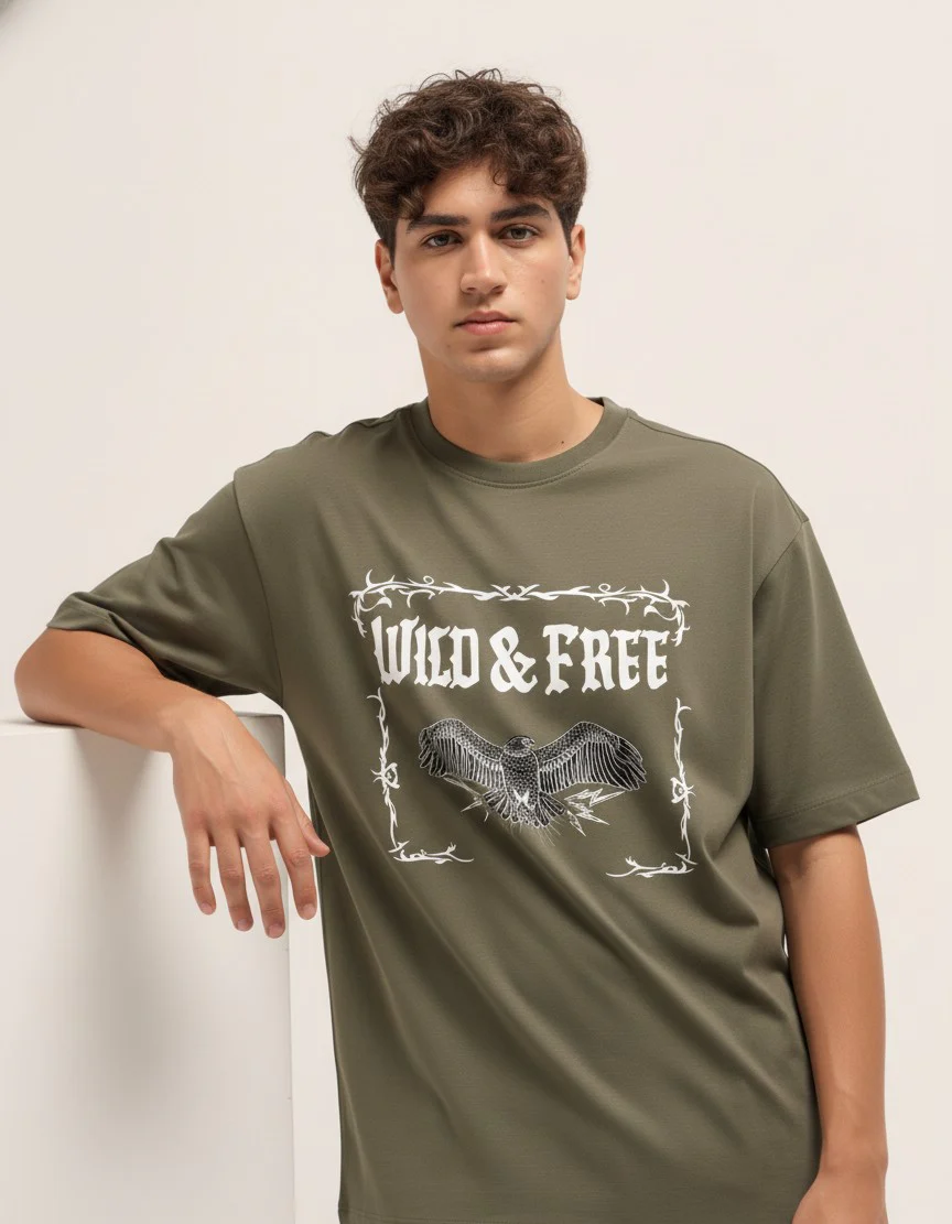 Men Oversized Cotton T-Shirt - Image 6