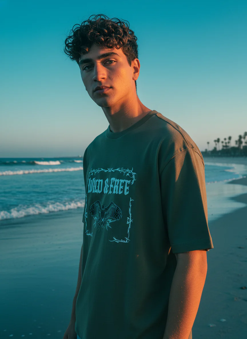 Men Oversized Cotton T-Shirt - Image 7