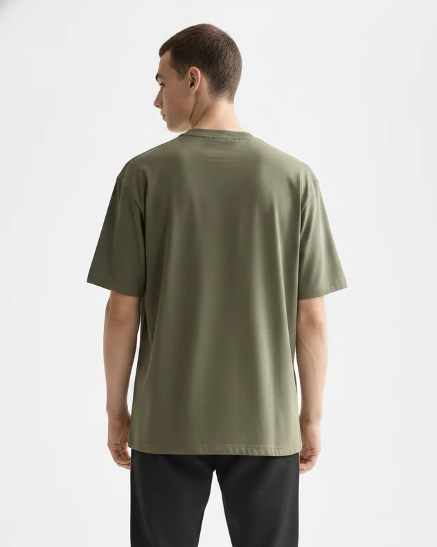 Men Oversized Cotton T-Shirt - Image 9
