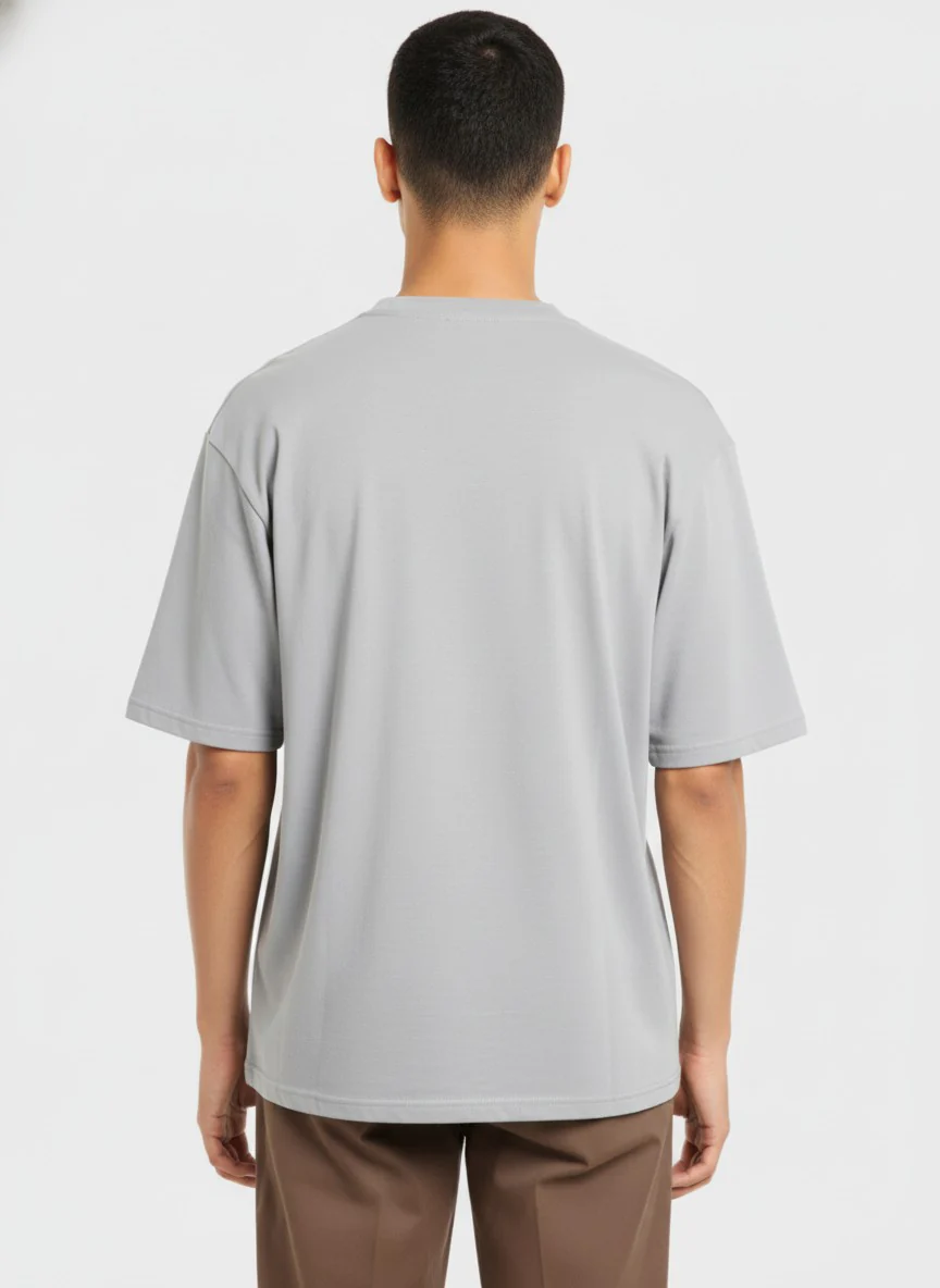 Men Oversized Cotton Tribal T-Shirt - Image 3