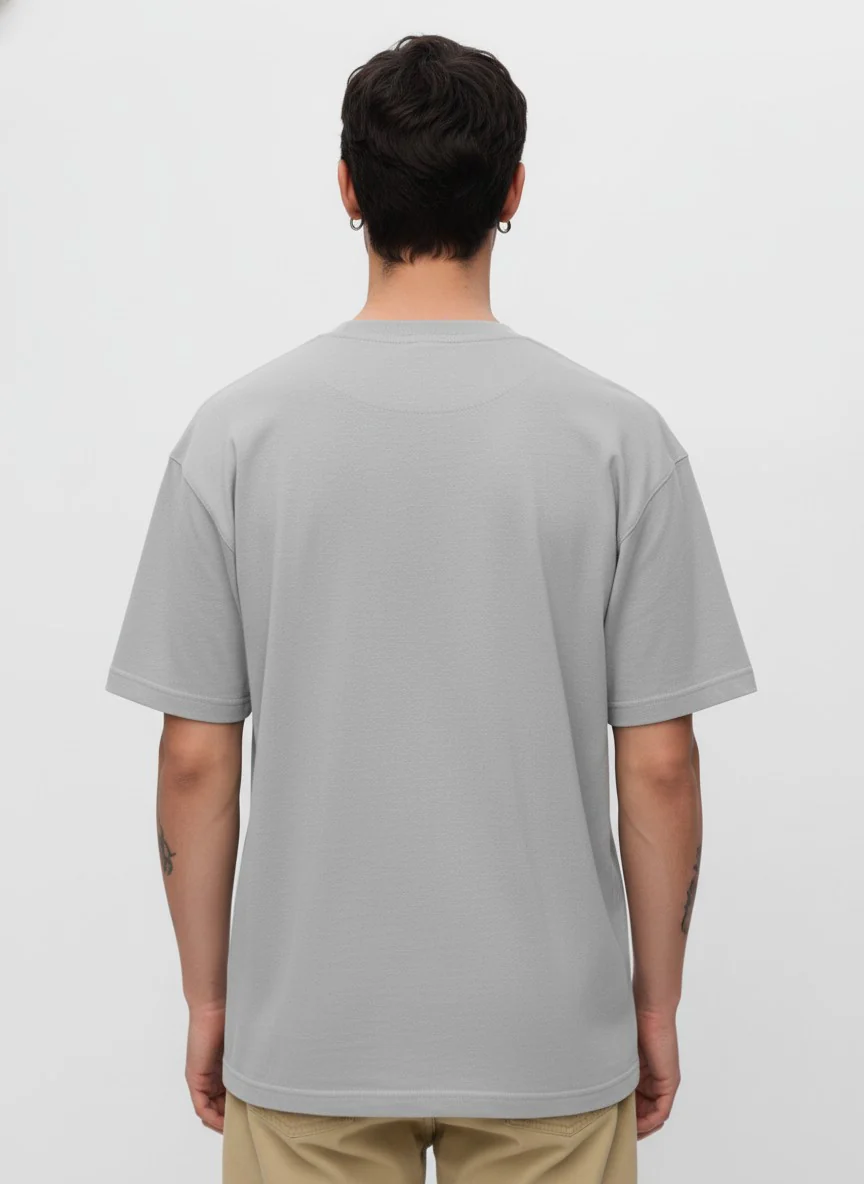 Men Oversized Cotton Tribal T-Shirt - Image 5