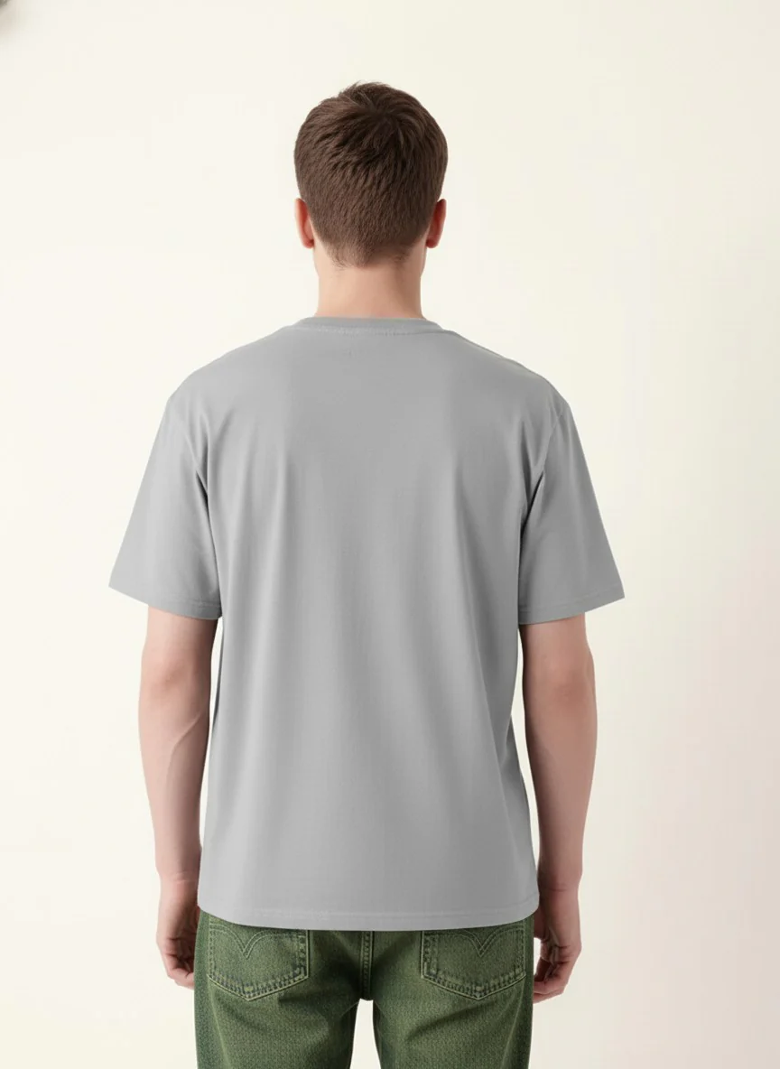 Men Oversized Cotton Tribal T-Shirt - Image 9