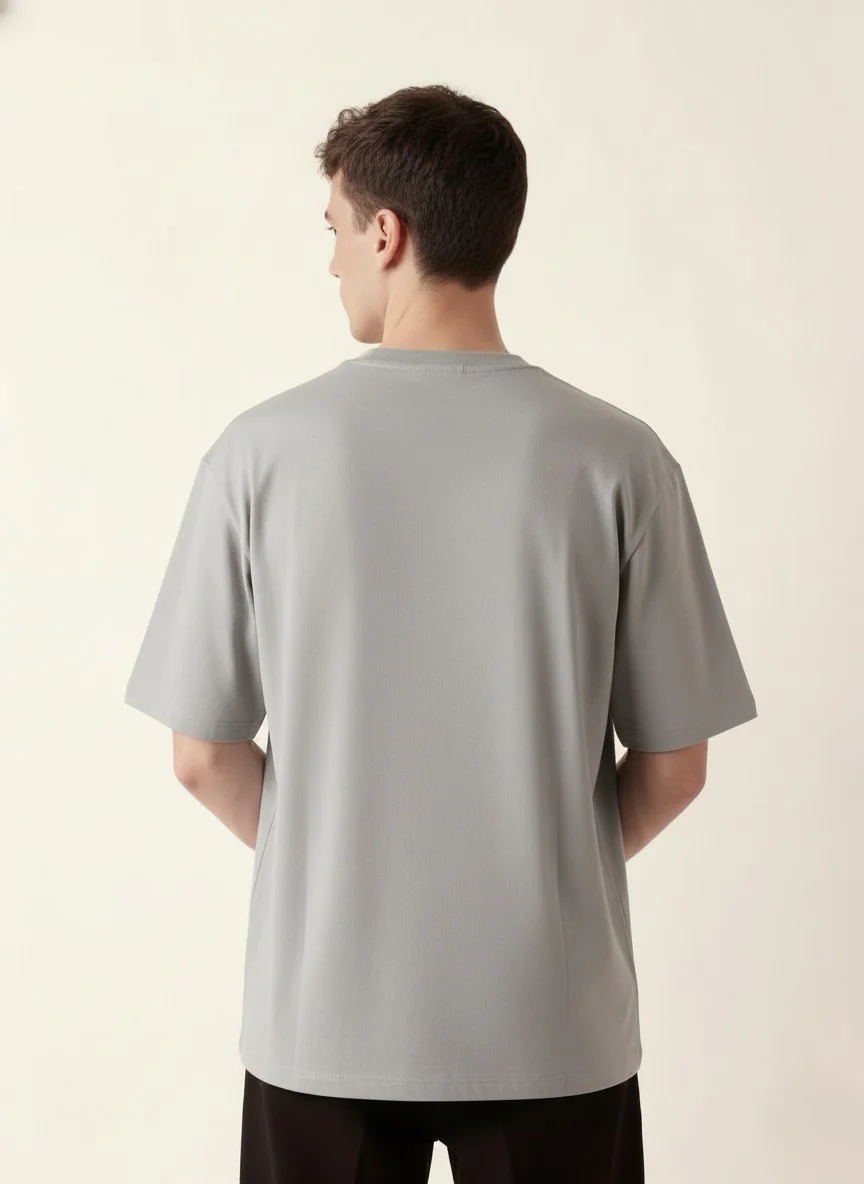 Men Oversized Cotton Tribal T-Shirt - Image 6