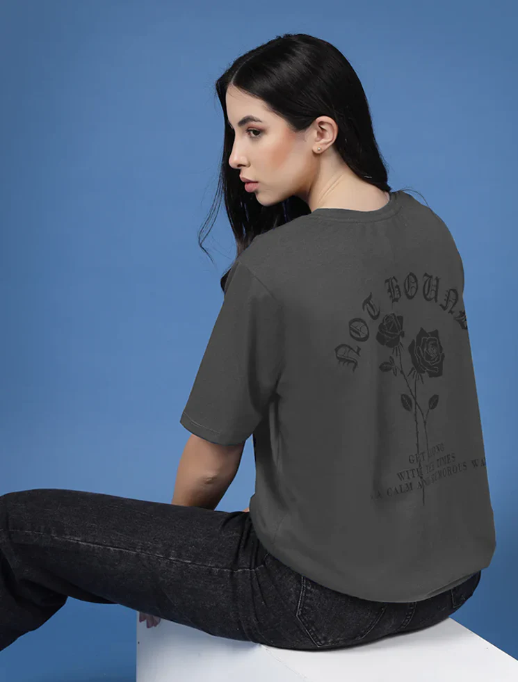 Unisex Oversized Cotton Tshirt - Image 4