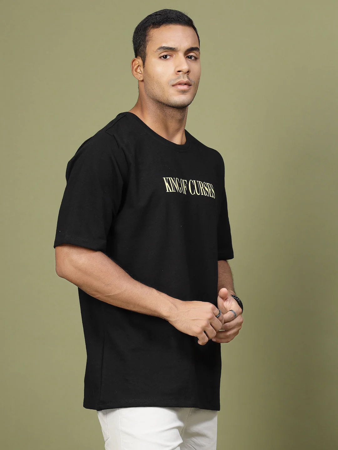 Men Oversized Curse King Anime Tshirt - Image 3