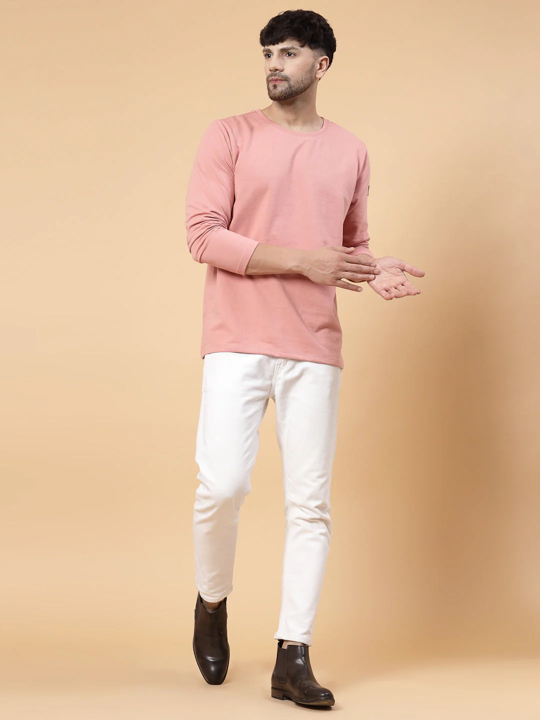 Men Oversized Terry Tshirt - Image 2