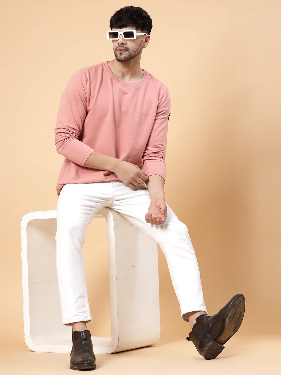 Men Oversized Terry Tshirt - Image 3