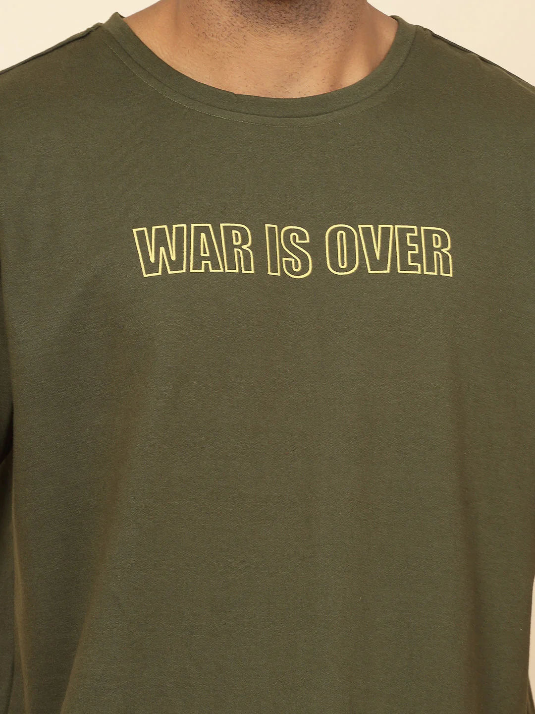 Men Oversized War's End Anime Print TShirt - Image 4
