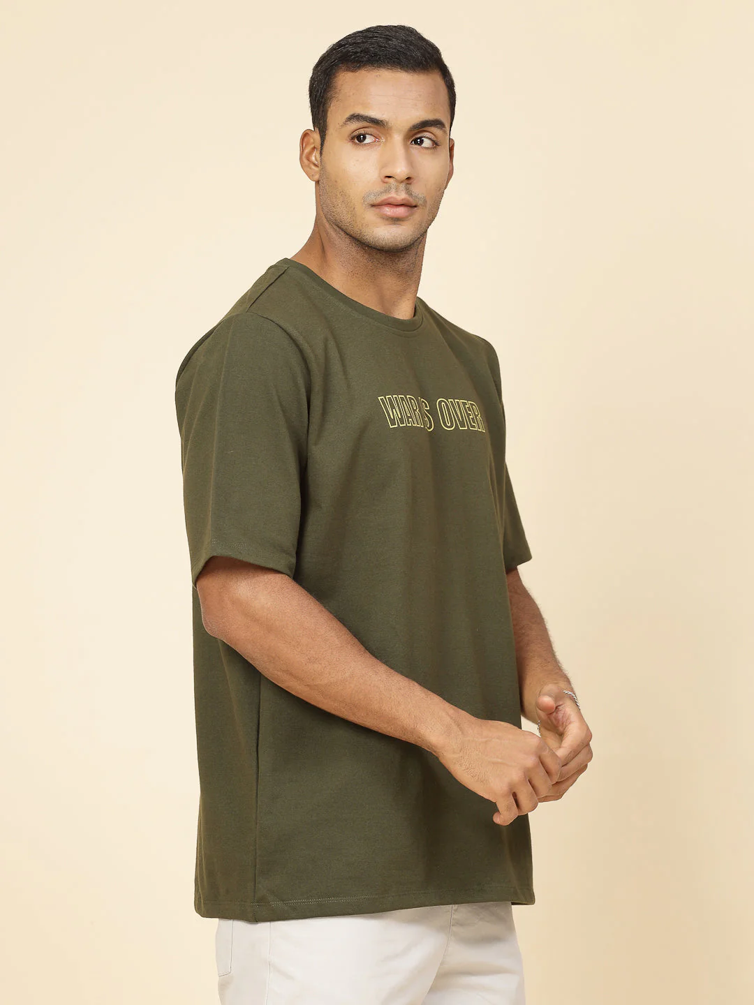 Men Oversized War's End Anime Print TShirt - Image 5