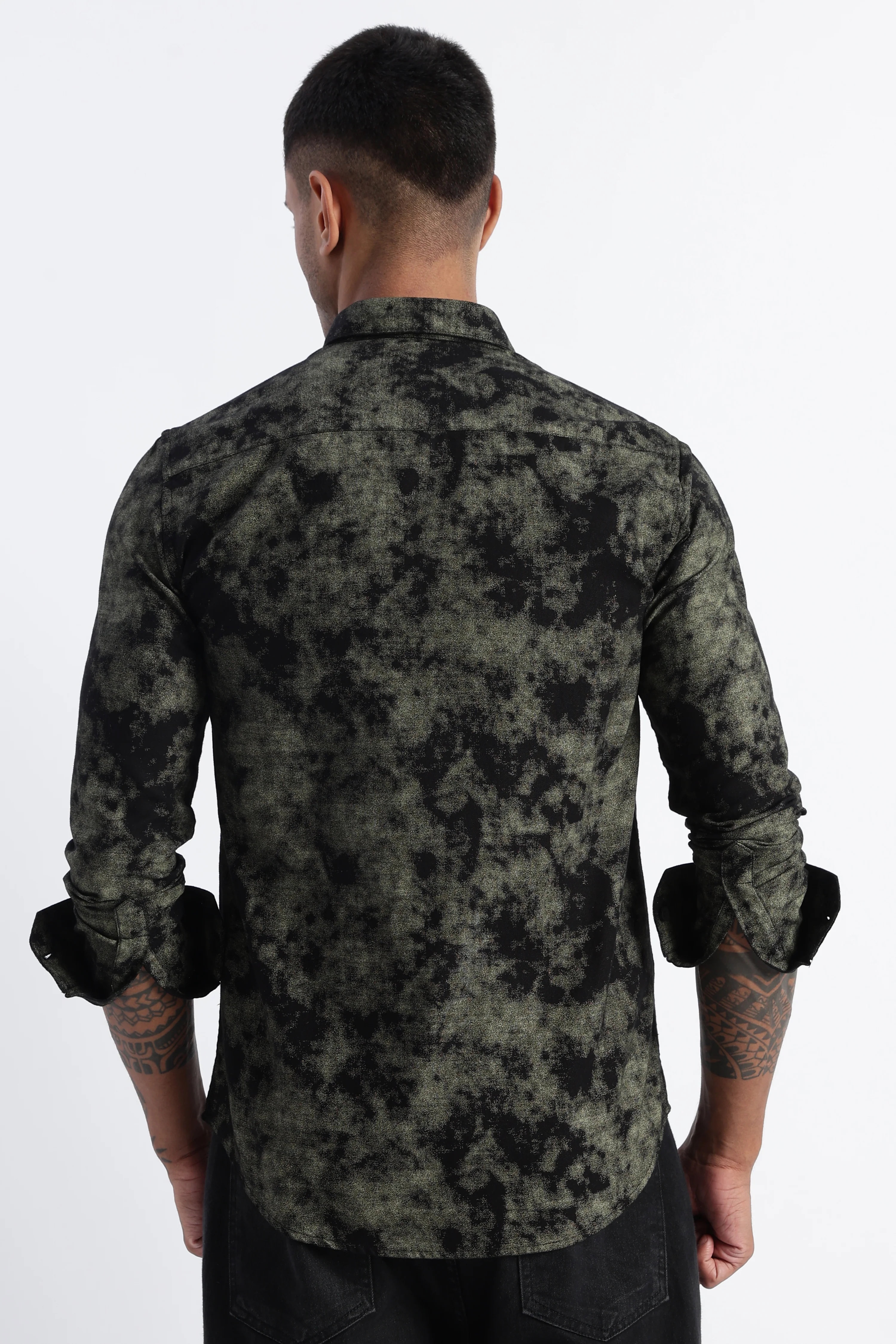 Men Paisley Print Shirt - Image 3