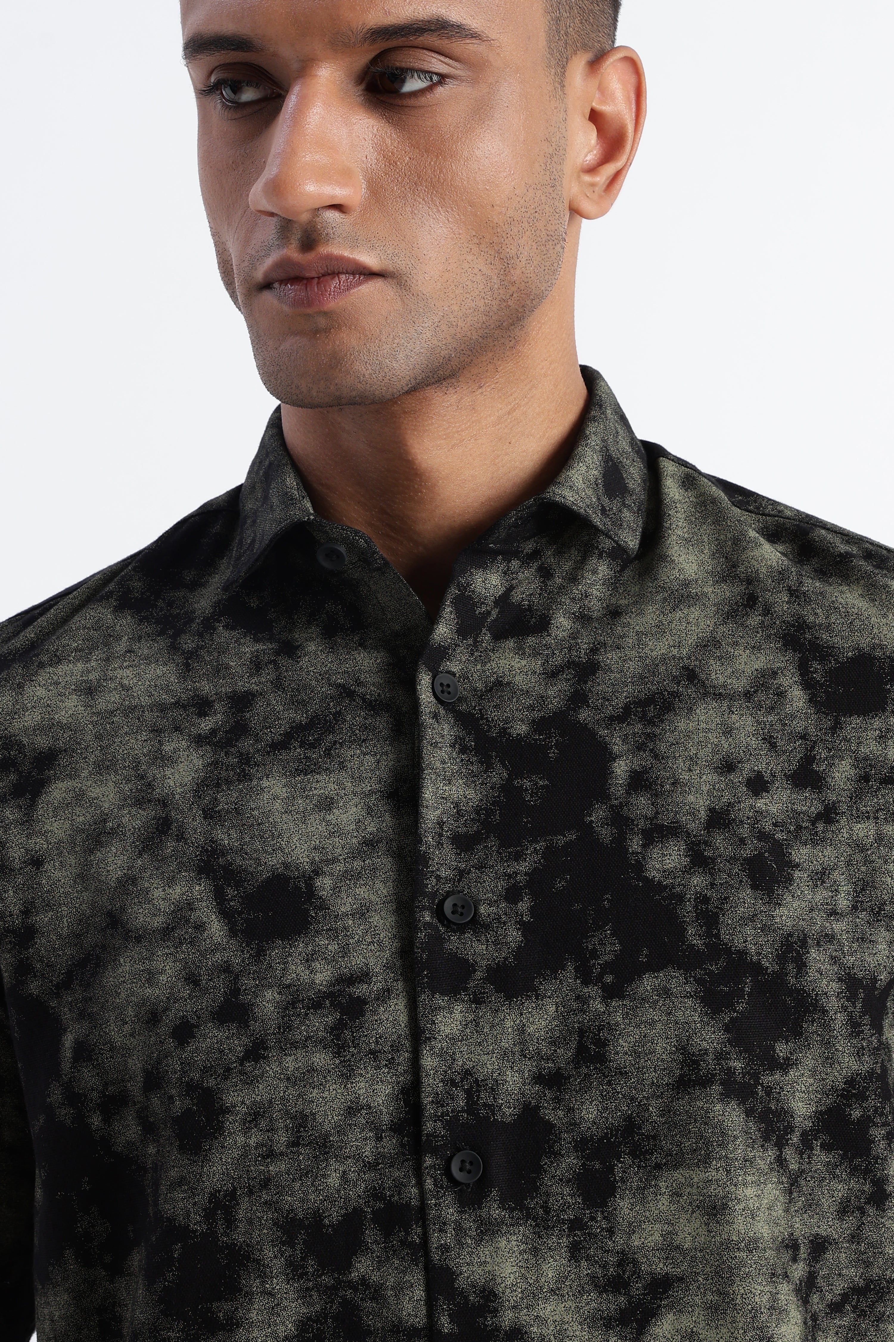 Men Paisley Print Shirt - Image 4