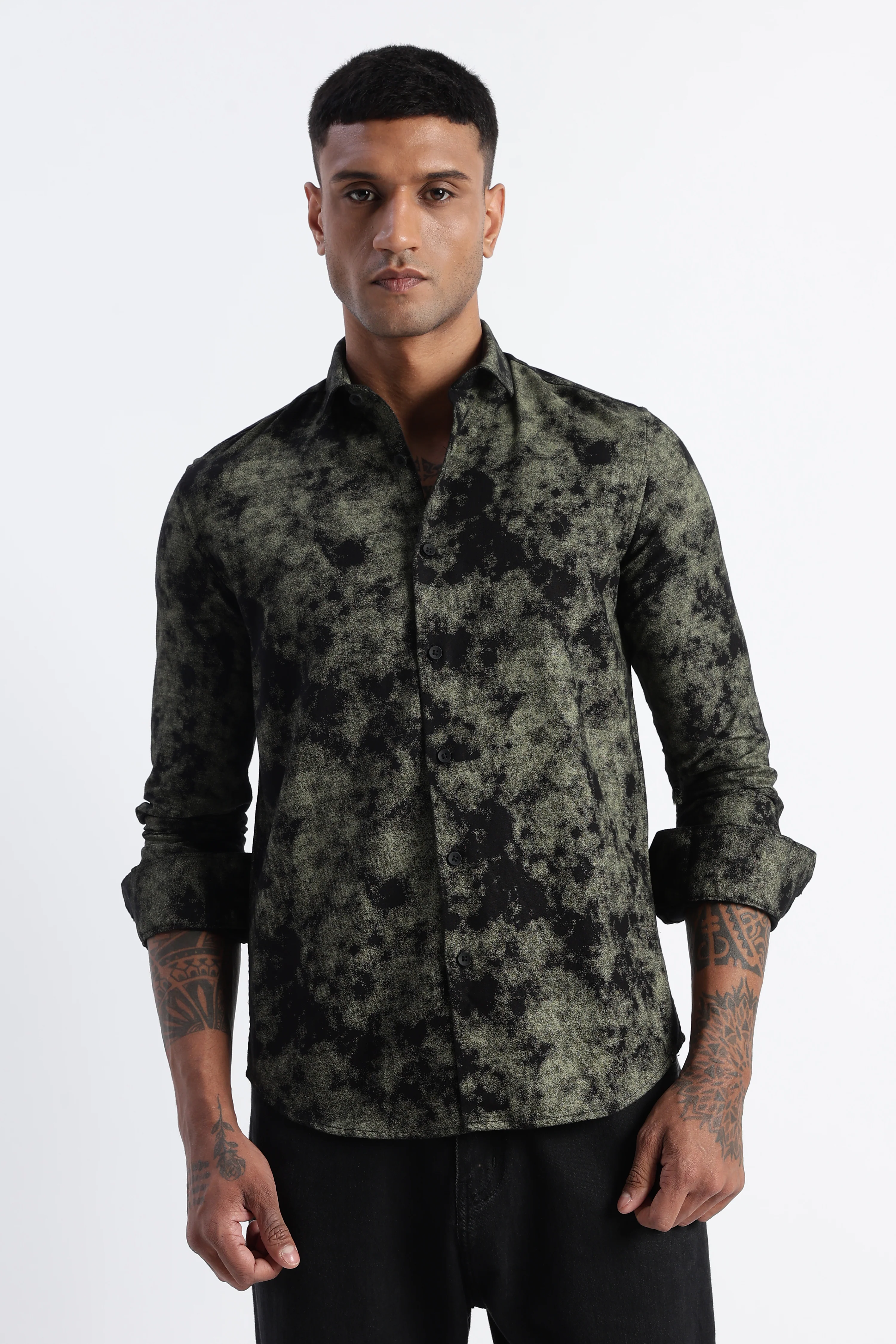 Men Paisley Print Shirt - Image 5