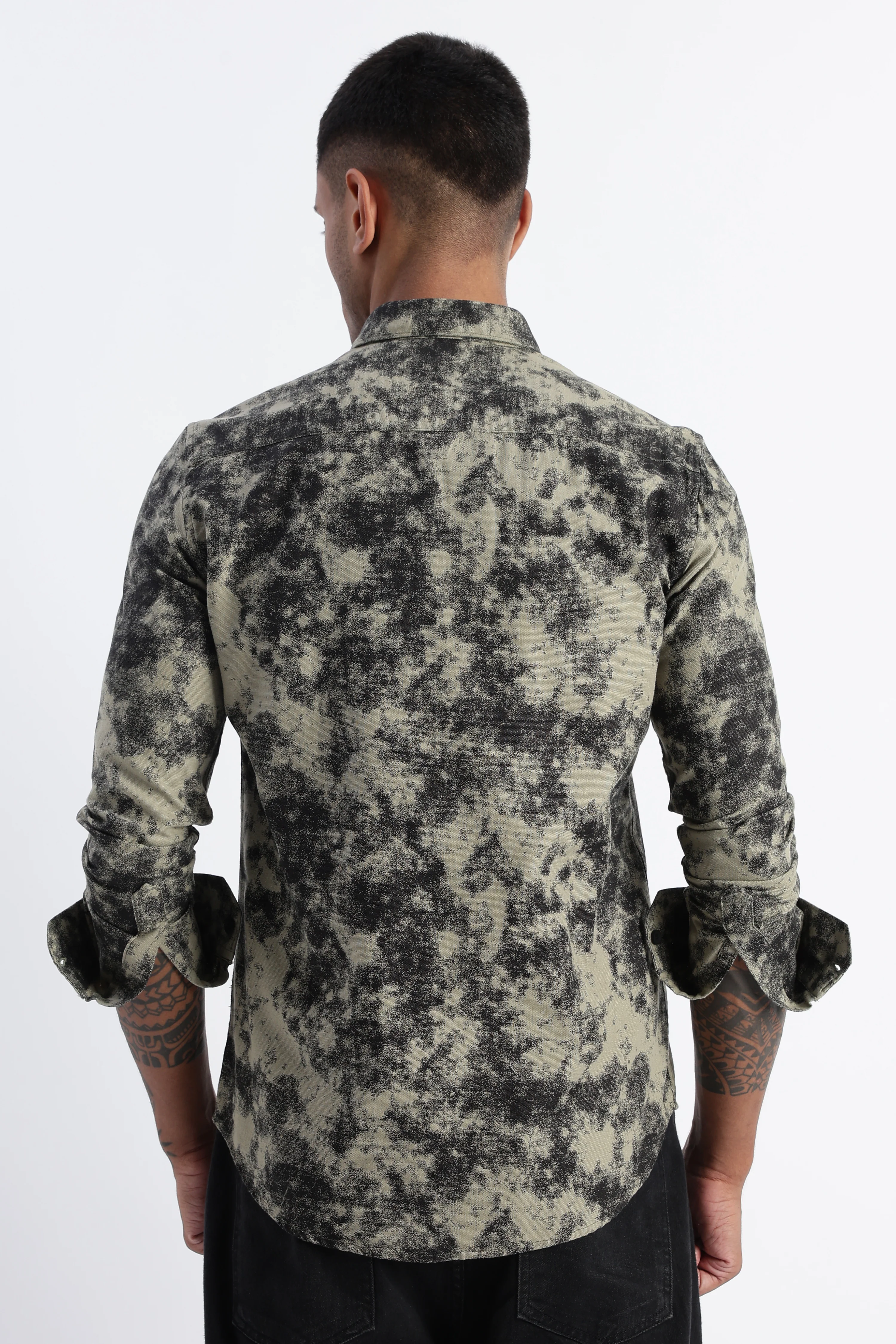 Men Paisley Print Shirt - Image 3
