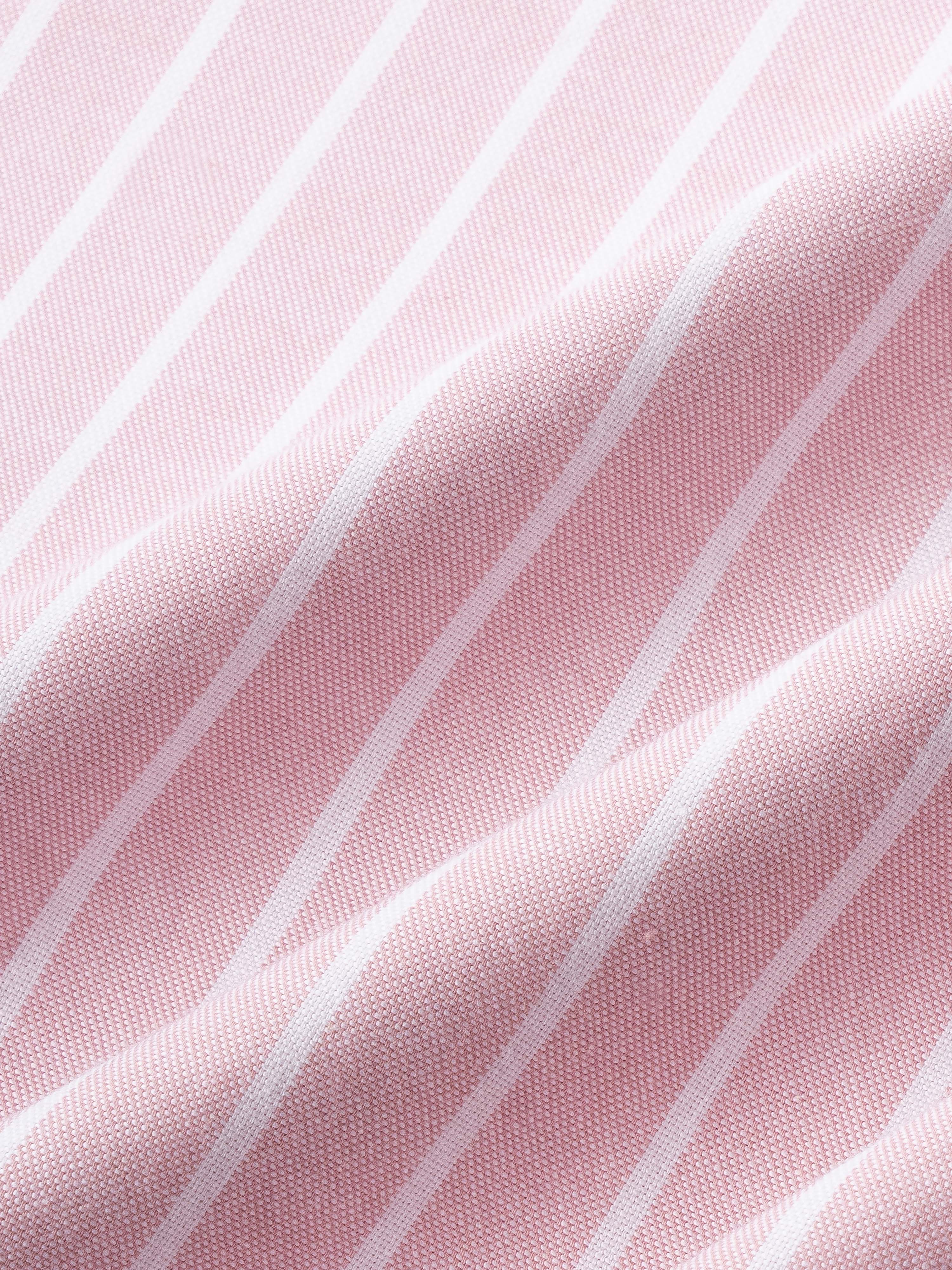 Men Peach Striped Shirt - Image 6