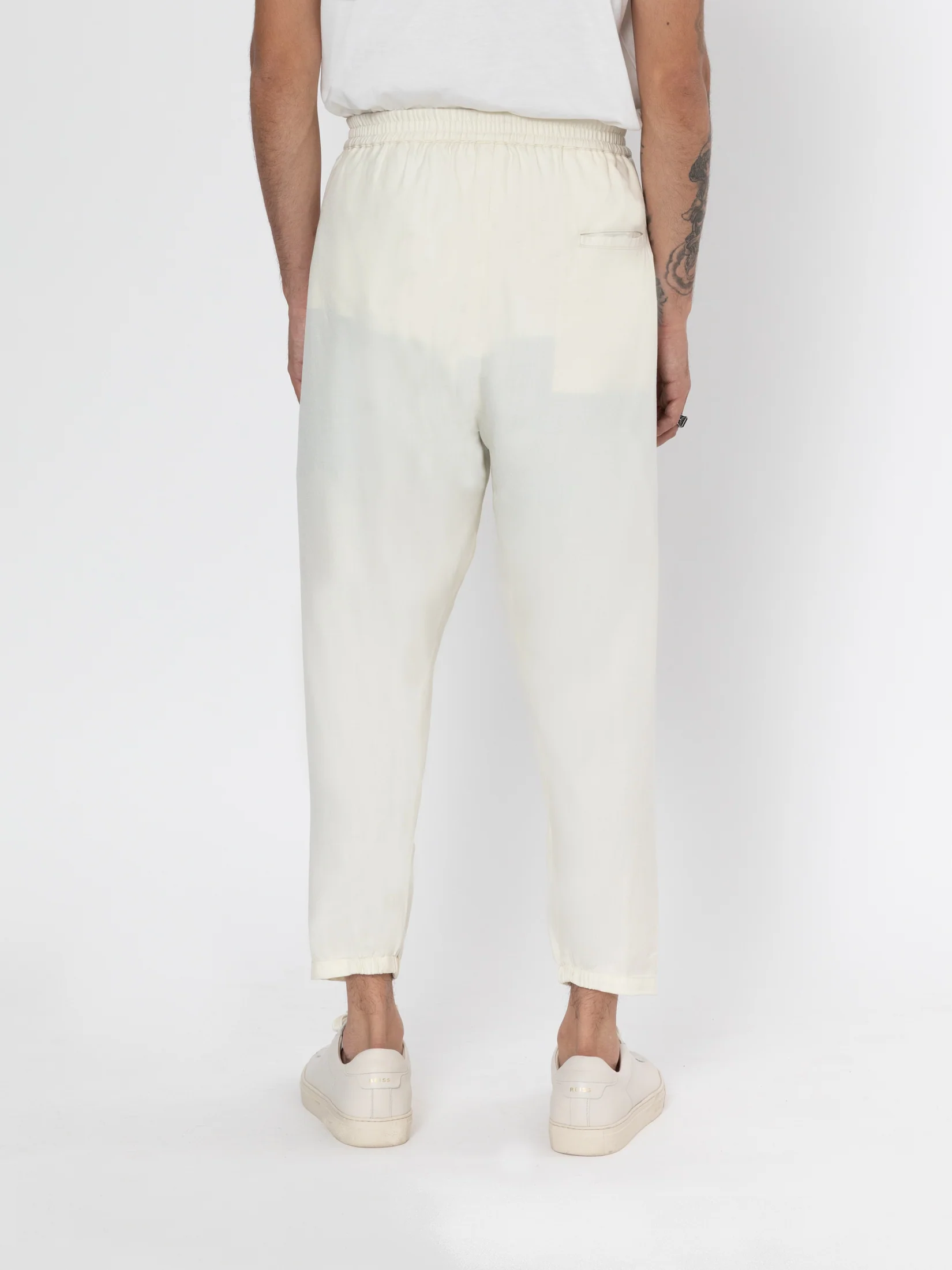 Men Silk Viscose Blend Pants - Image 2