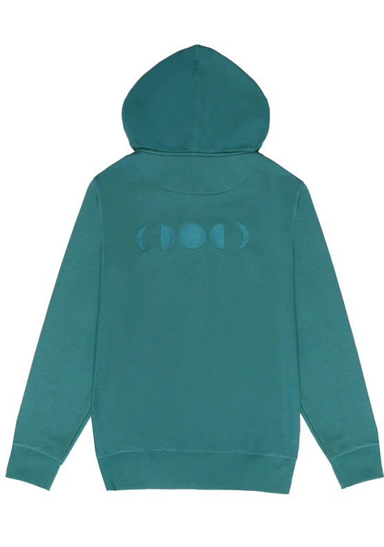 Men Phases of the Moon Hoodie - Image 2