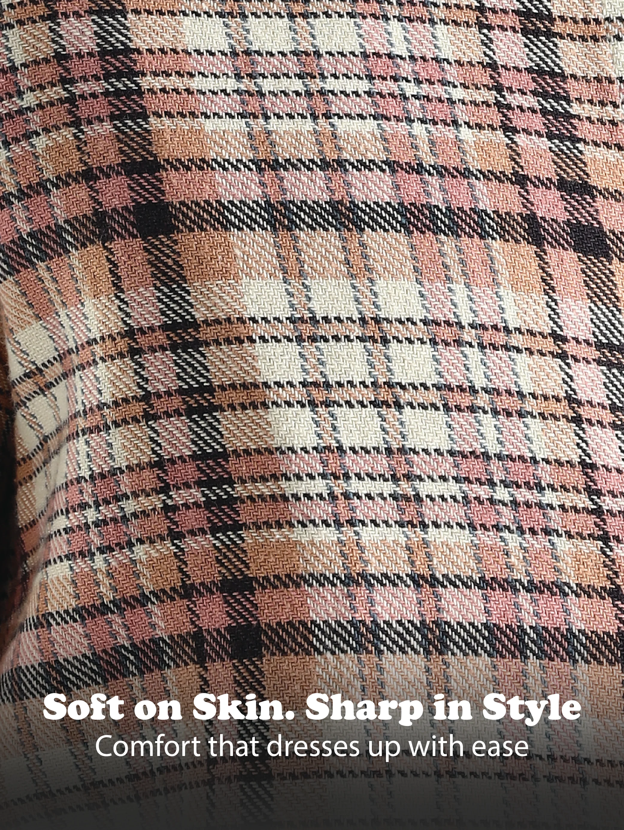 Men Pink Cotton Blend Checked Shirt - Image 14