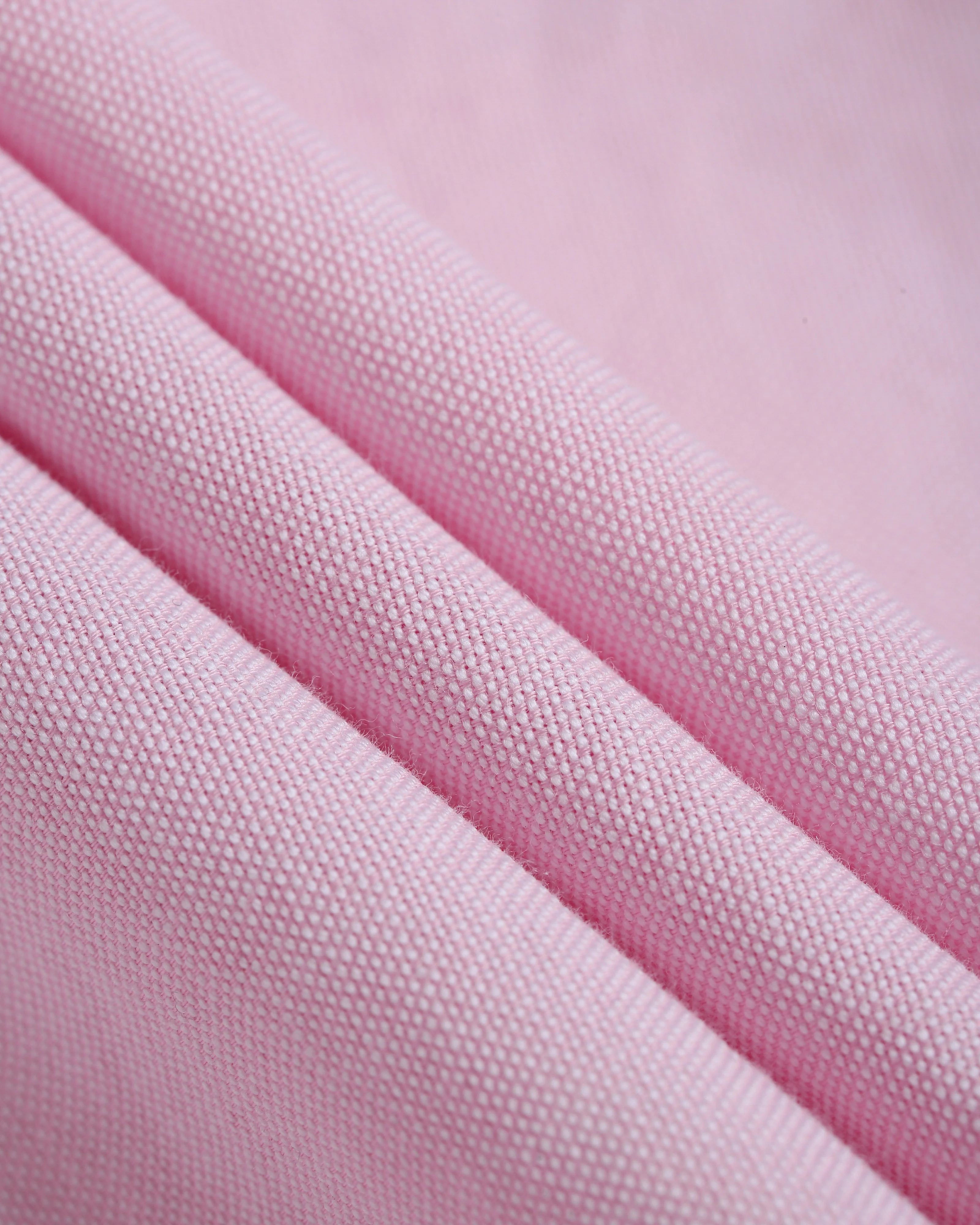 Men Pink Oxford Shirt - Image 6