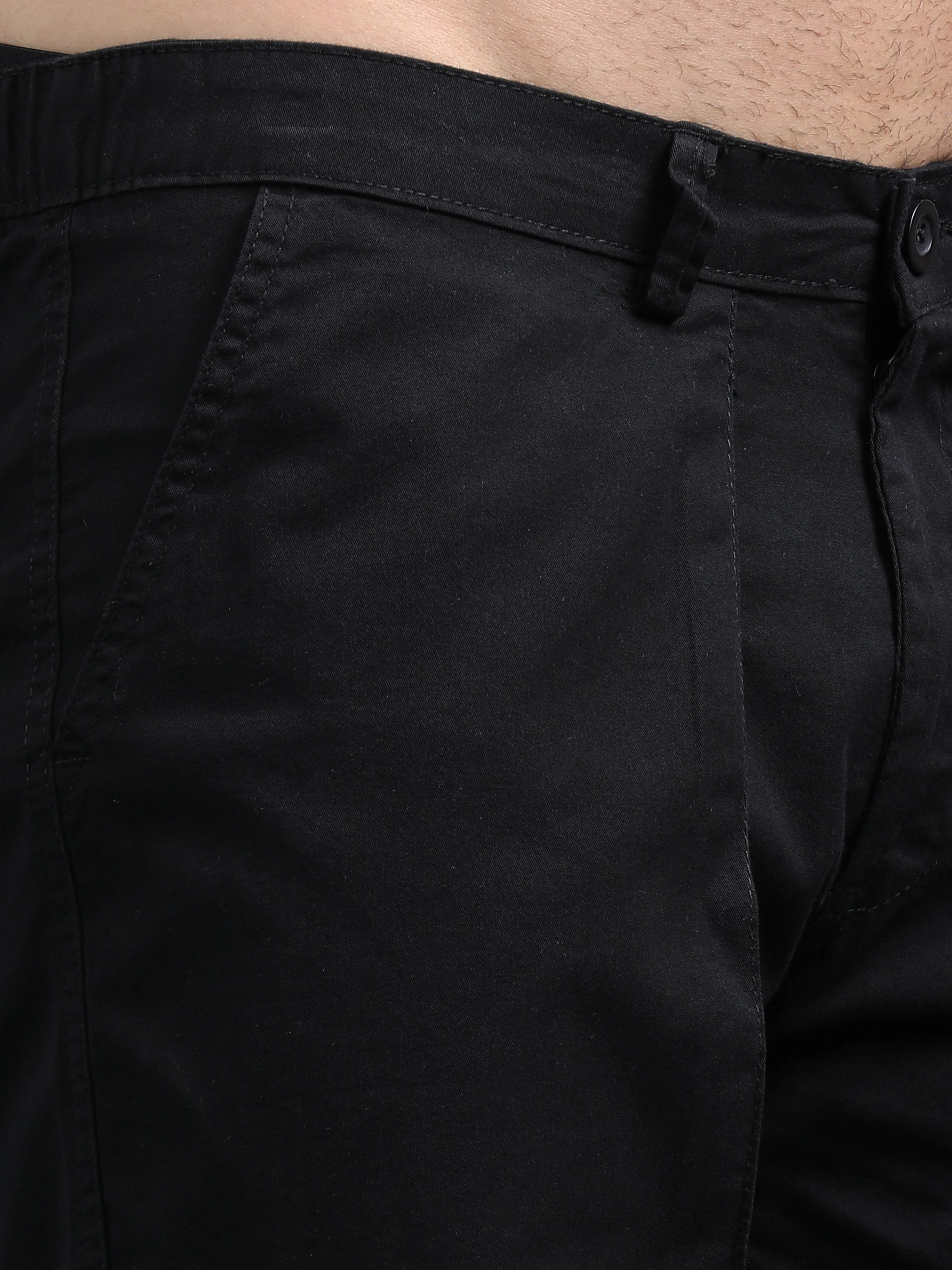 Men Pockit Black Shorts - Image 4