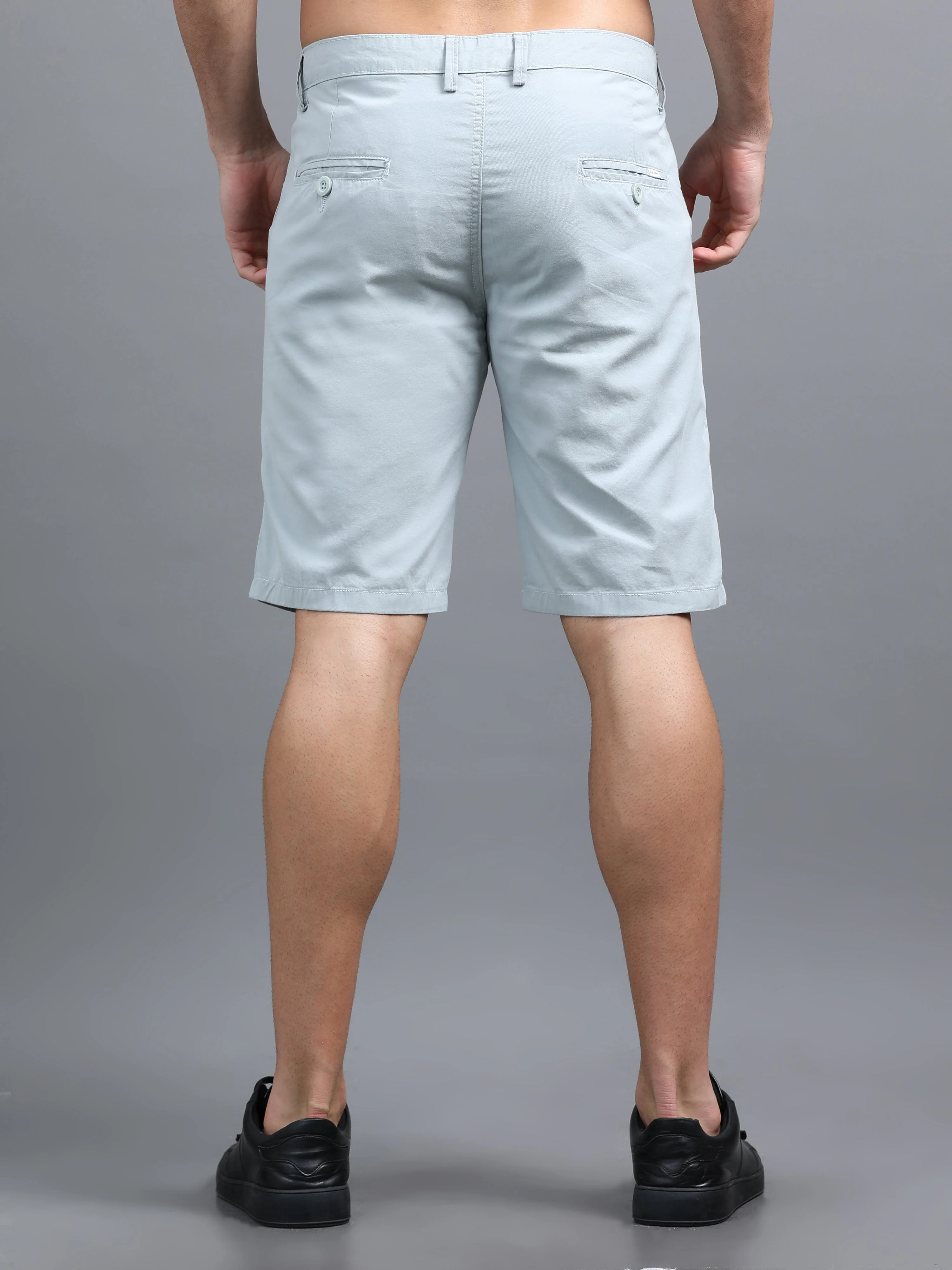 Men Pockit Blue Shorts - Image 2
