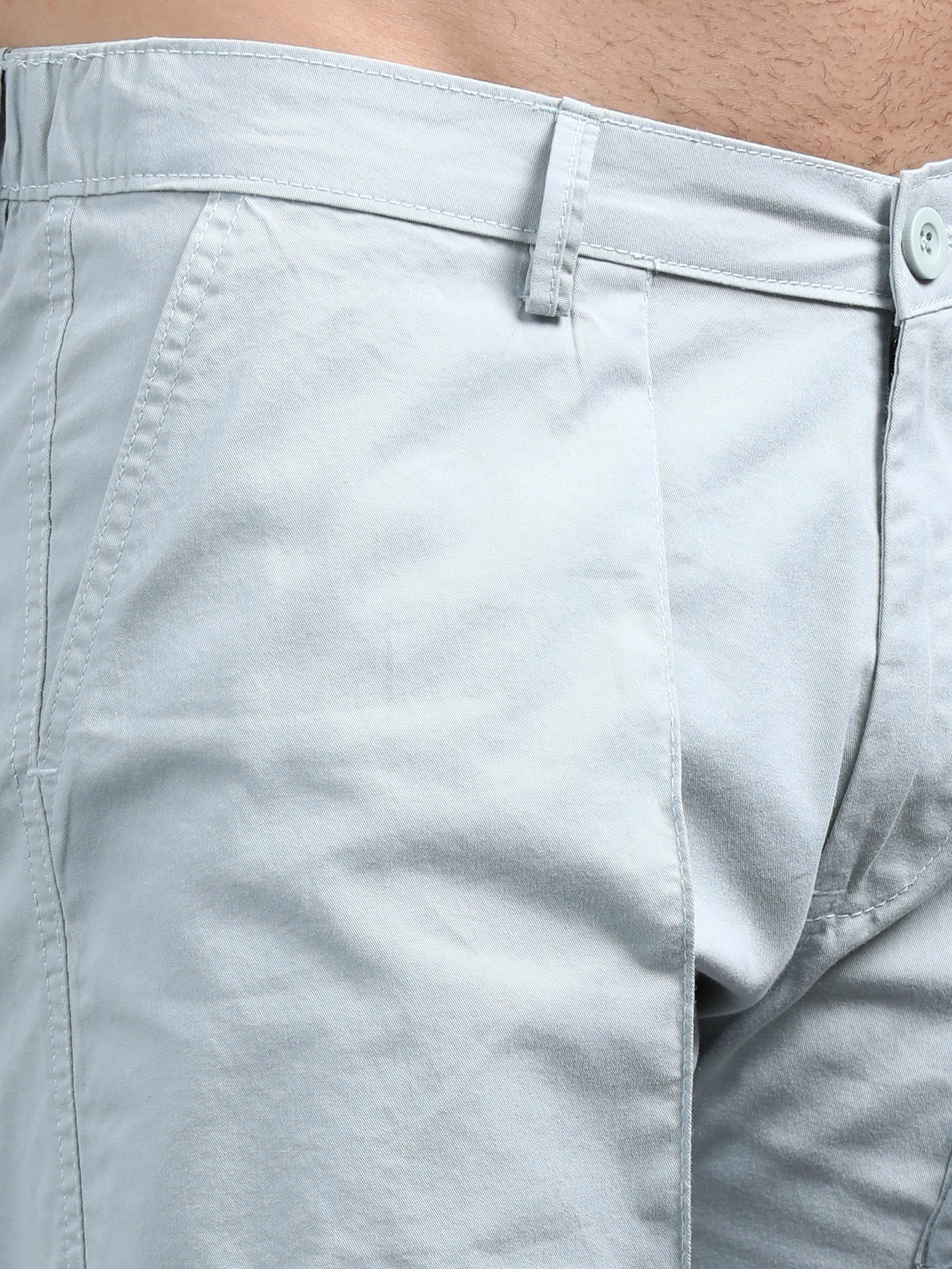 Men Pockit Blue Shorts - Image 4