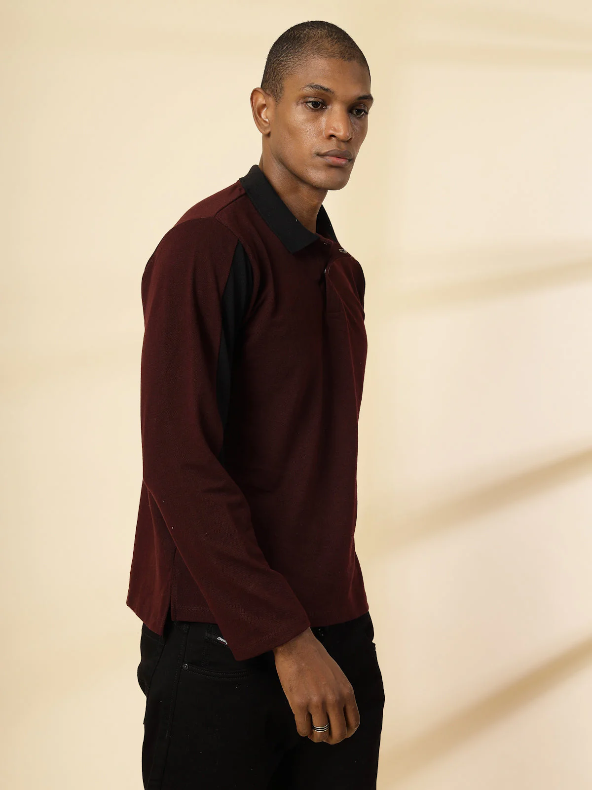 Men Polo Colorblock TShirt - Image 2