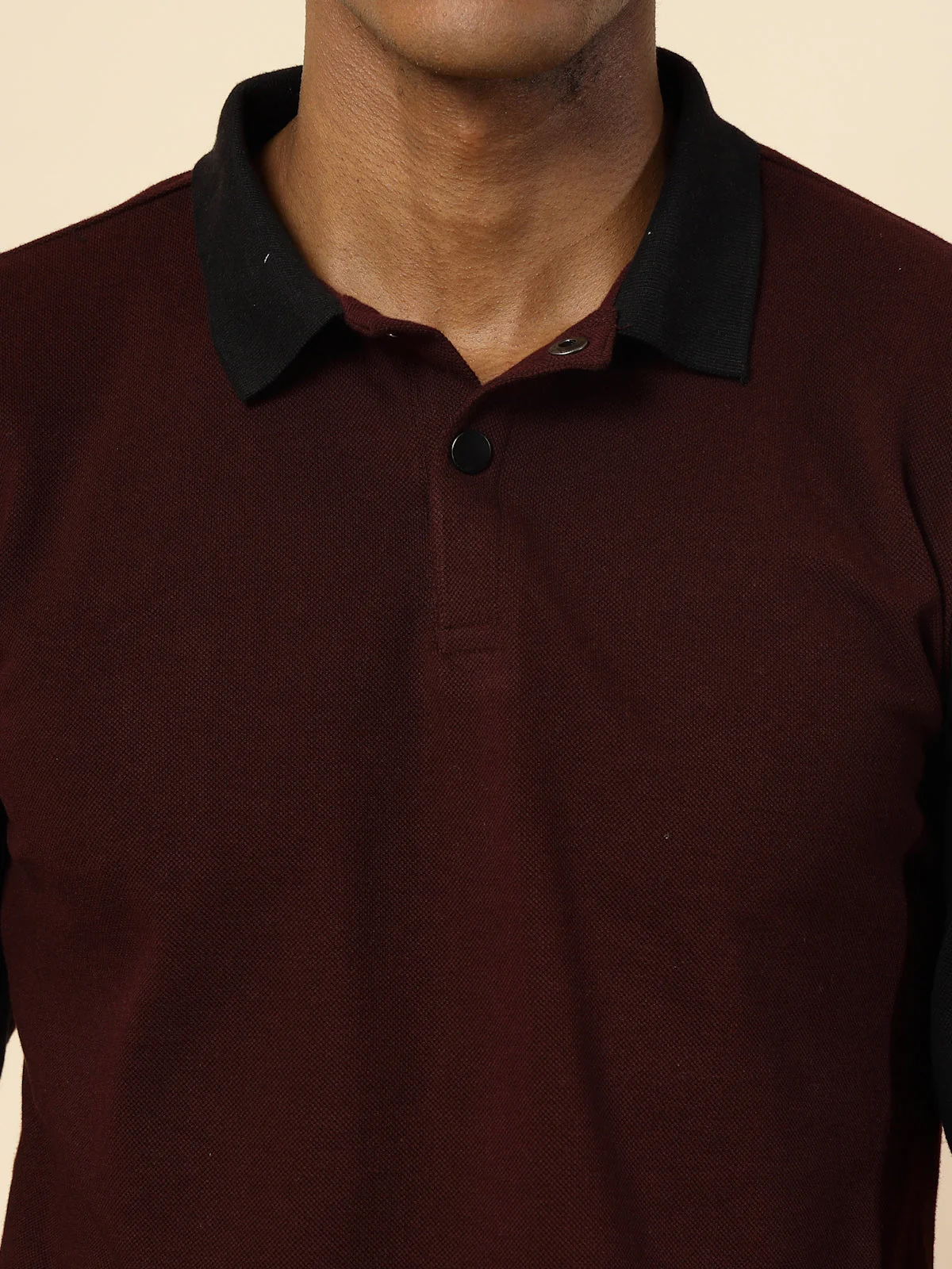 Men Polo Colorblock TShirt - Image 4