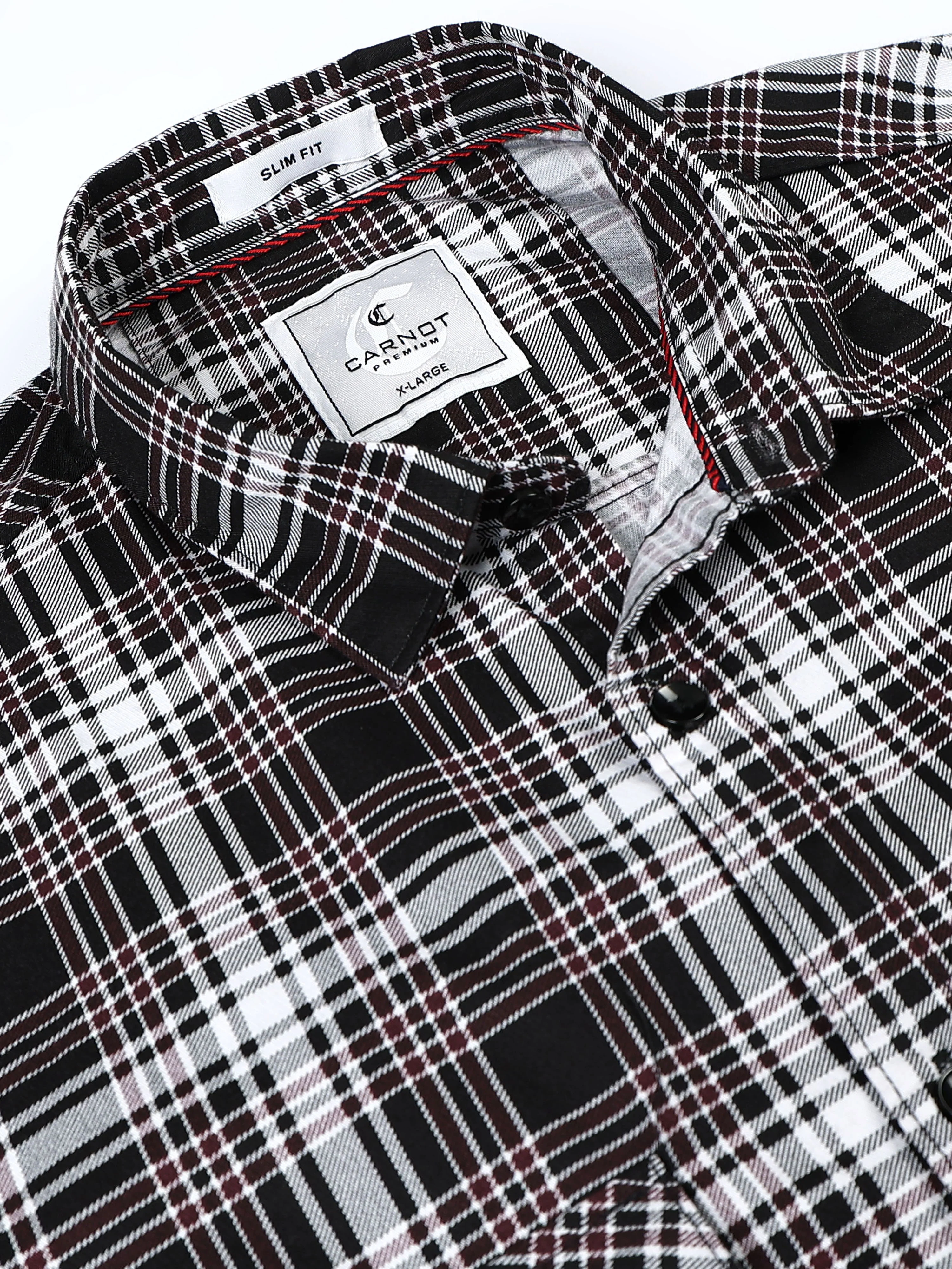 Men Premium Checkered Casual Shirt - Image 6