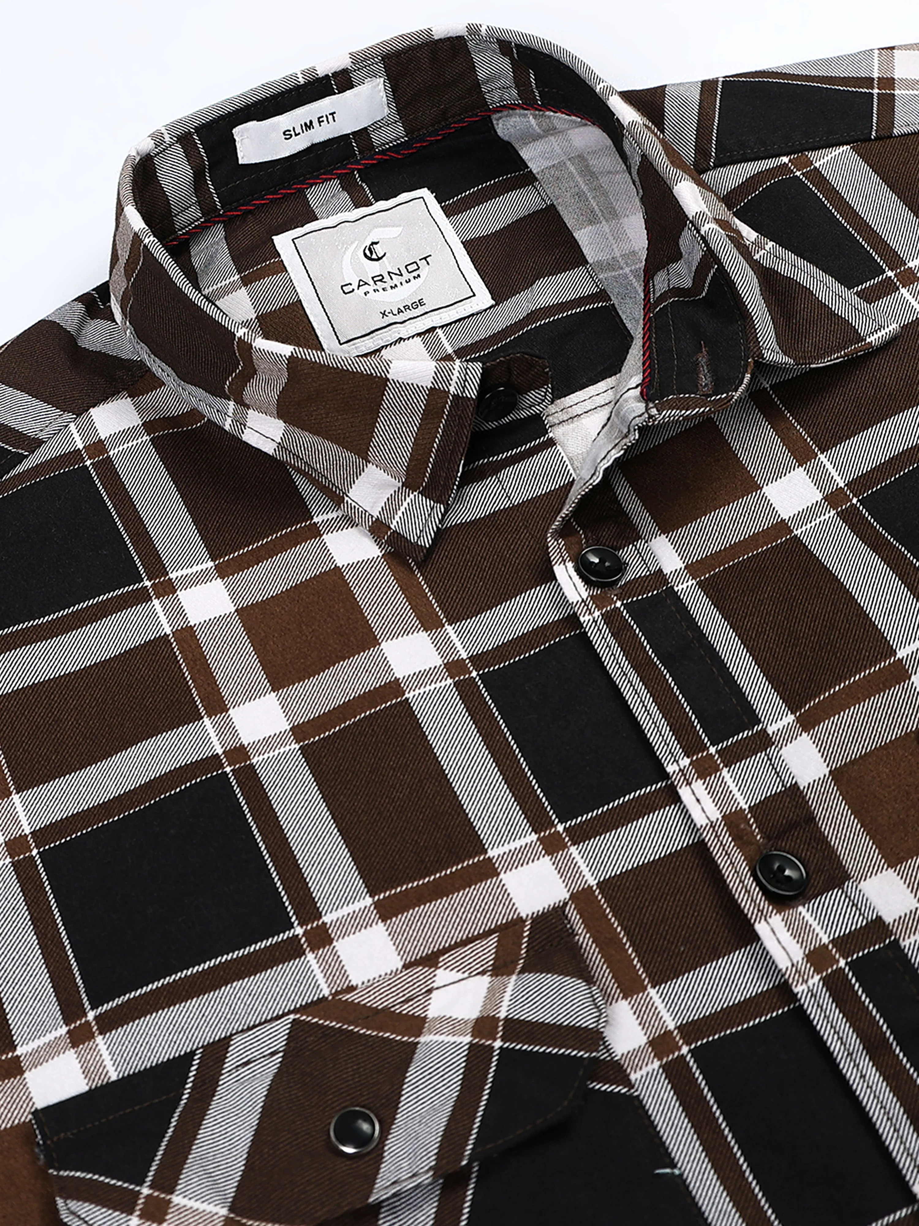 Men Premium Checkered Casual Shirt - Image 6
