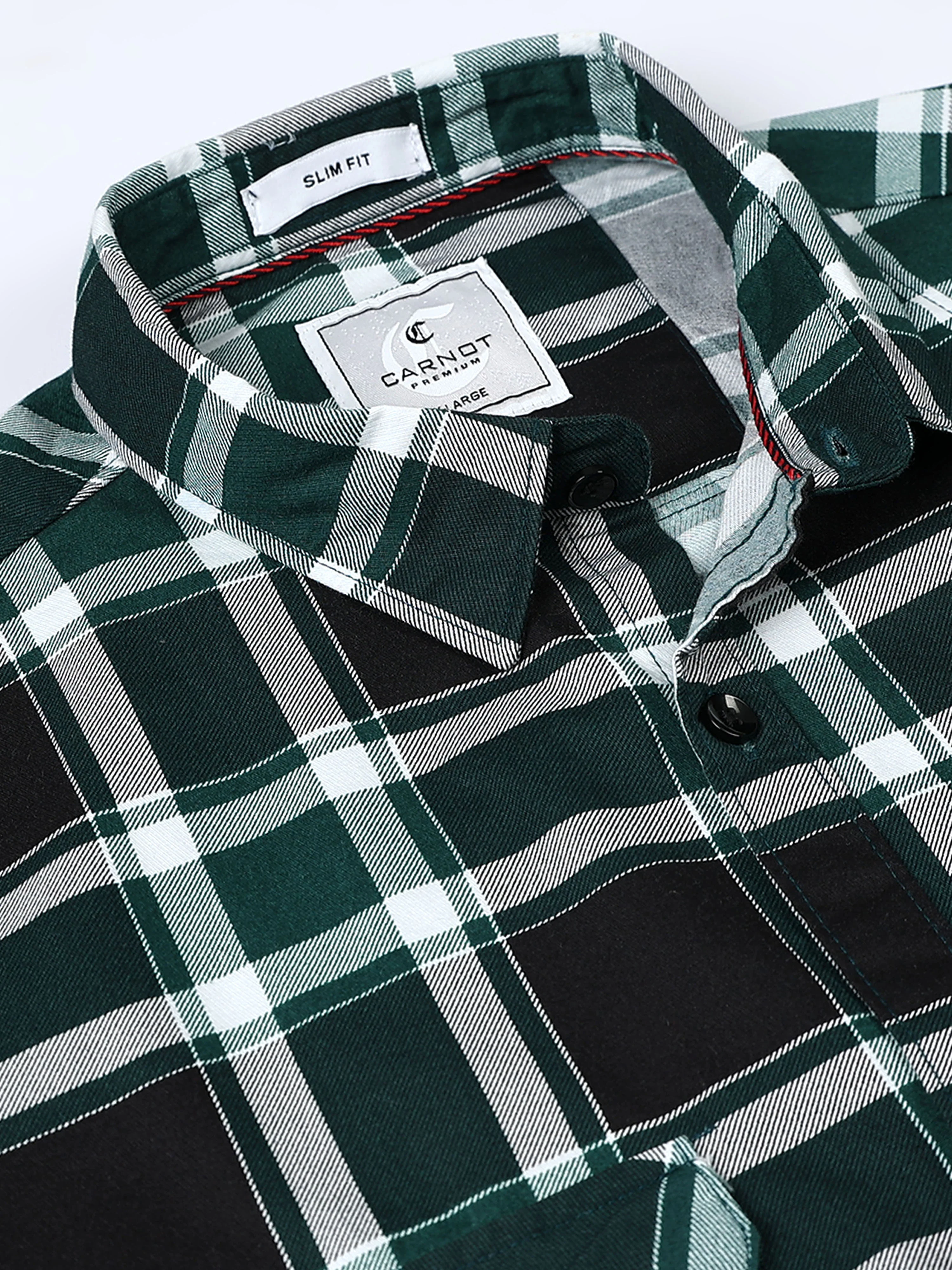Men Premium Checkered Casual Shirt - Image 6