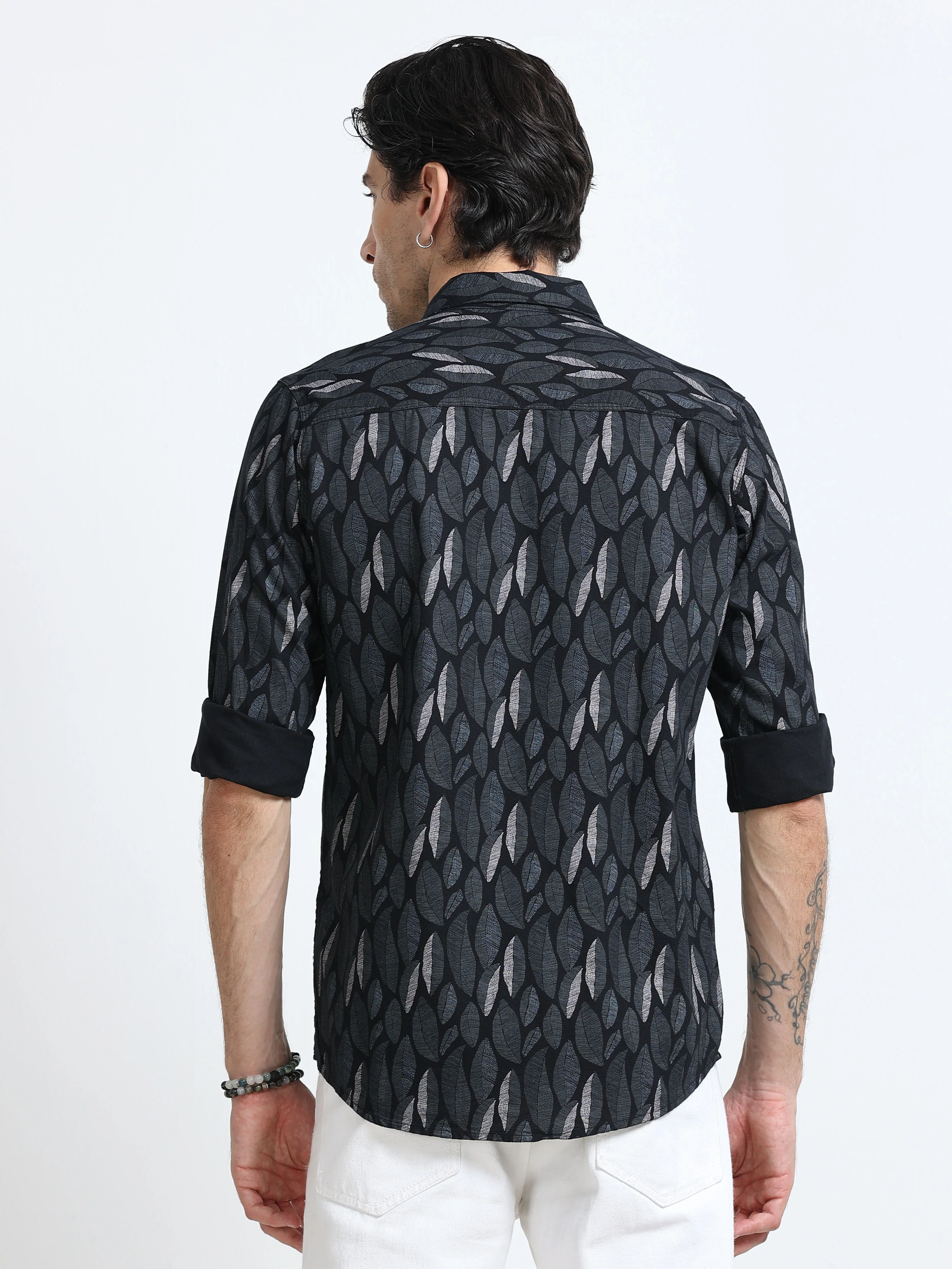 Men Premium Printed Casual Shirt - Image 2