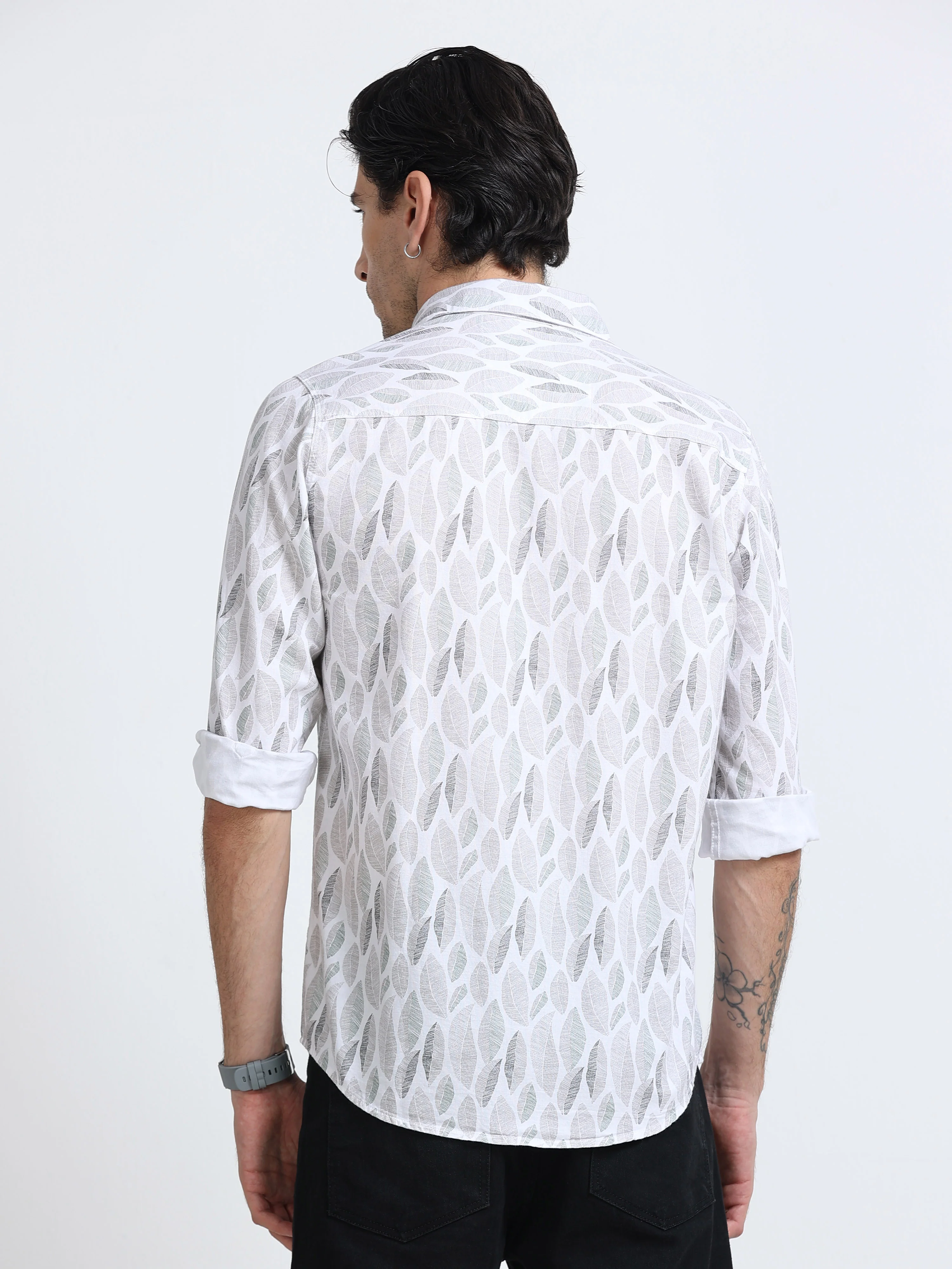 Men Premium Printed Casual Shirt - Image 2