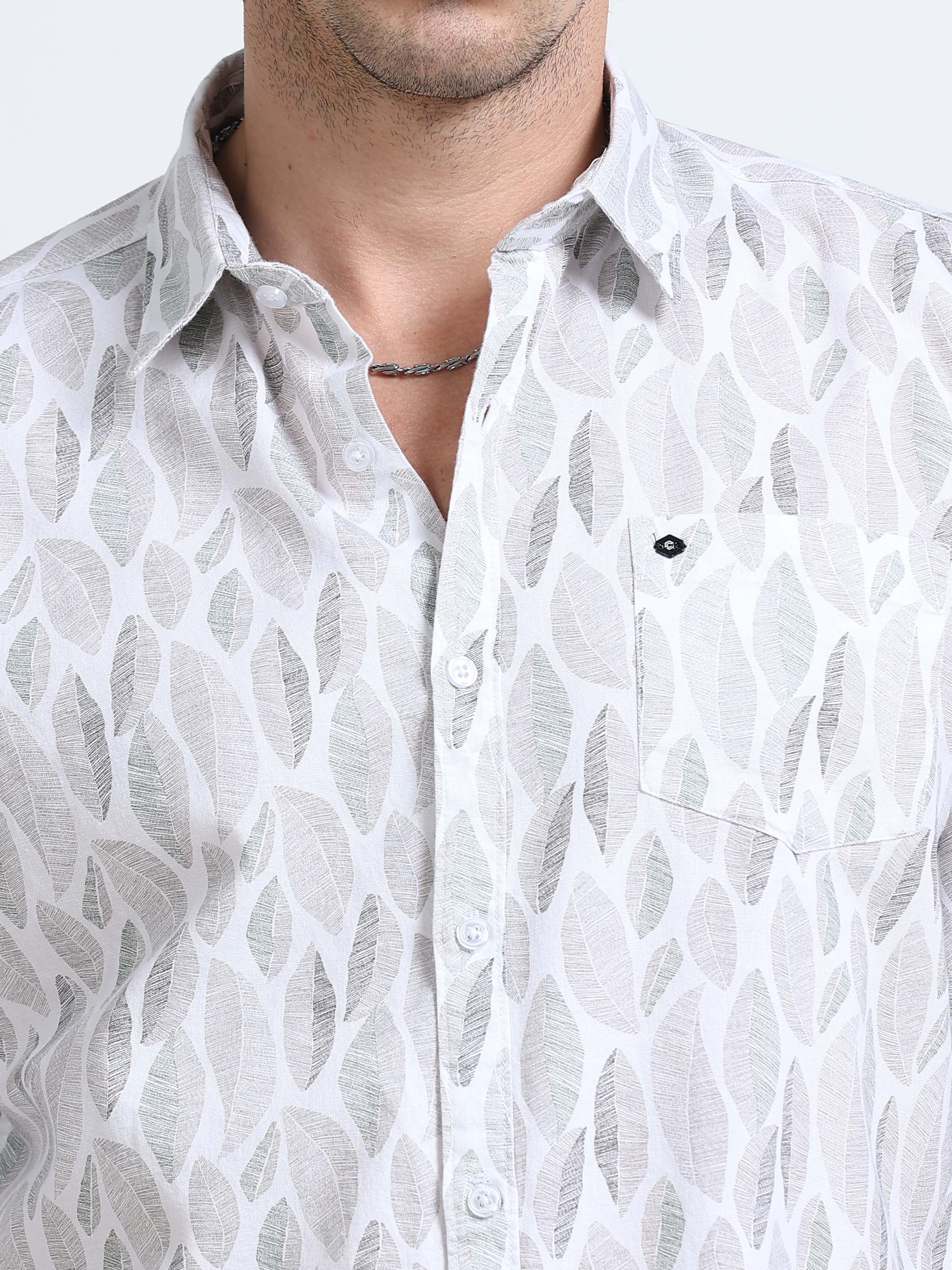 Men Premium Printed Casual Shirt - Image 4
