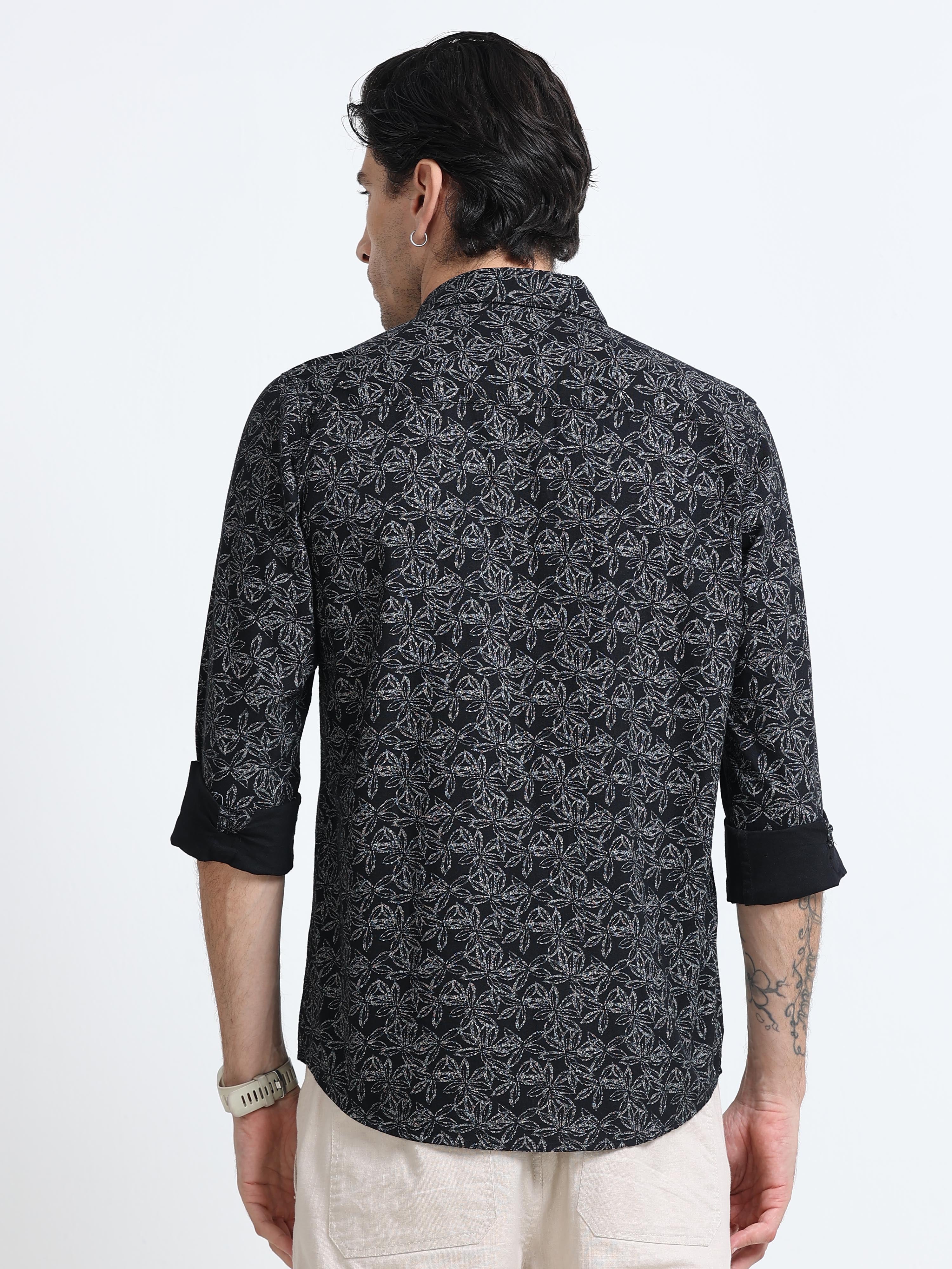 Men Premium Printed Casual Shirt - Image 2