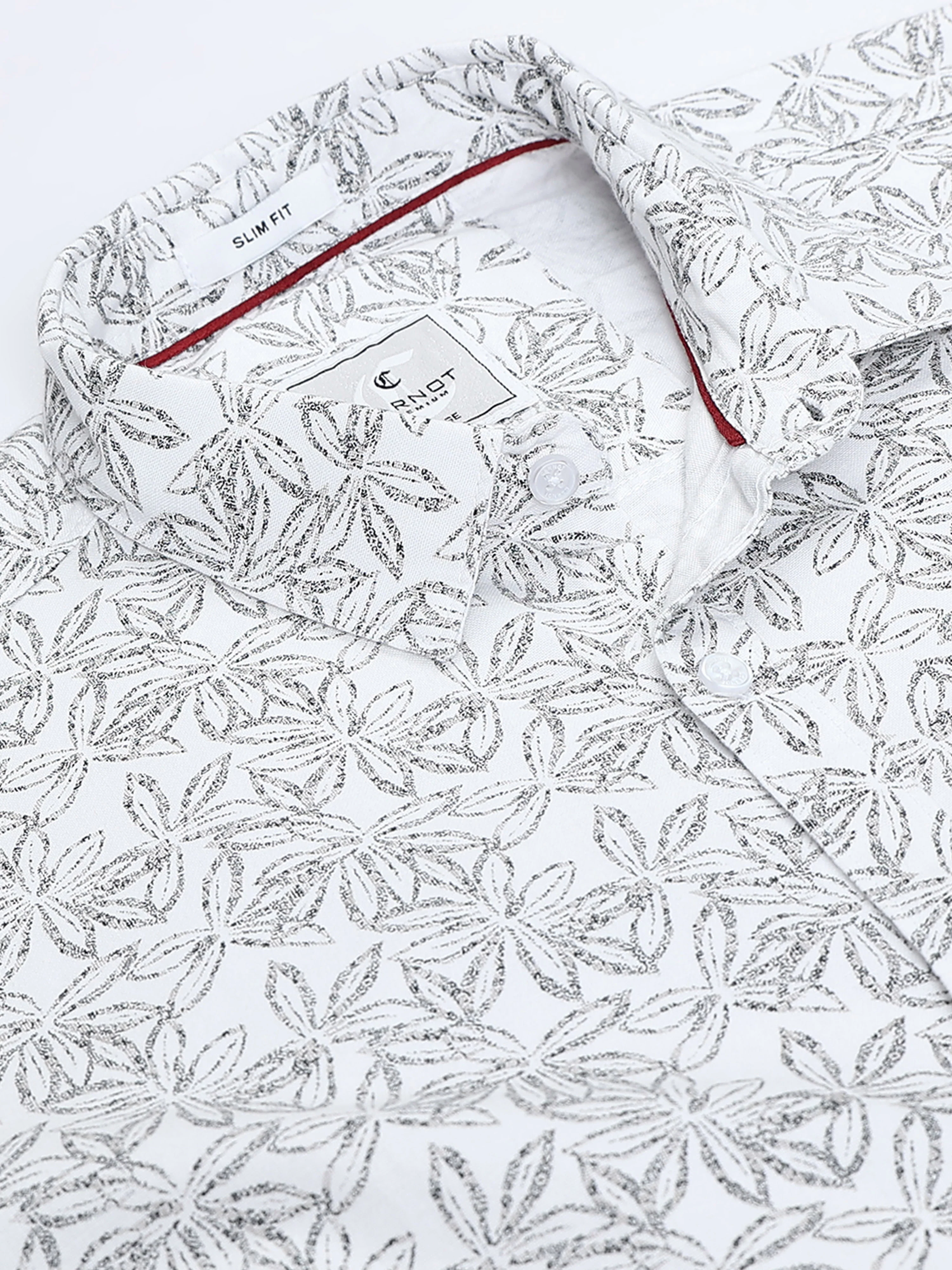 Men Premium Printed Casual Shirt - Image 6